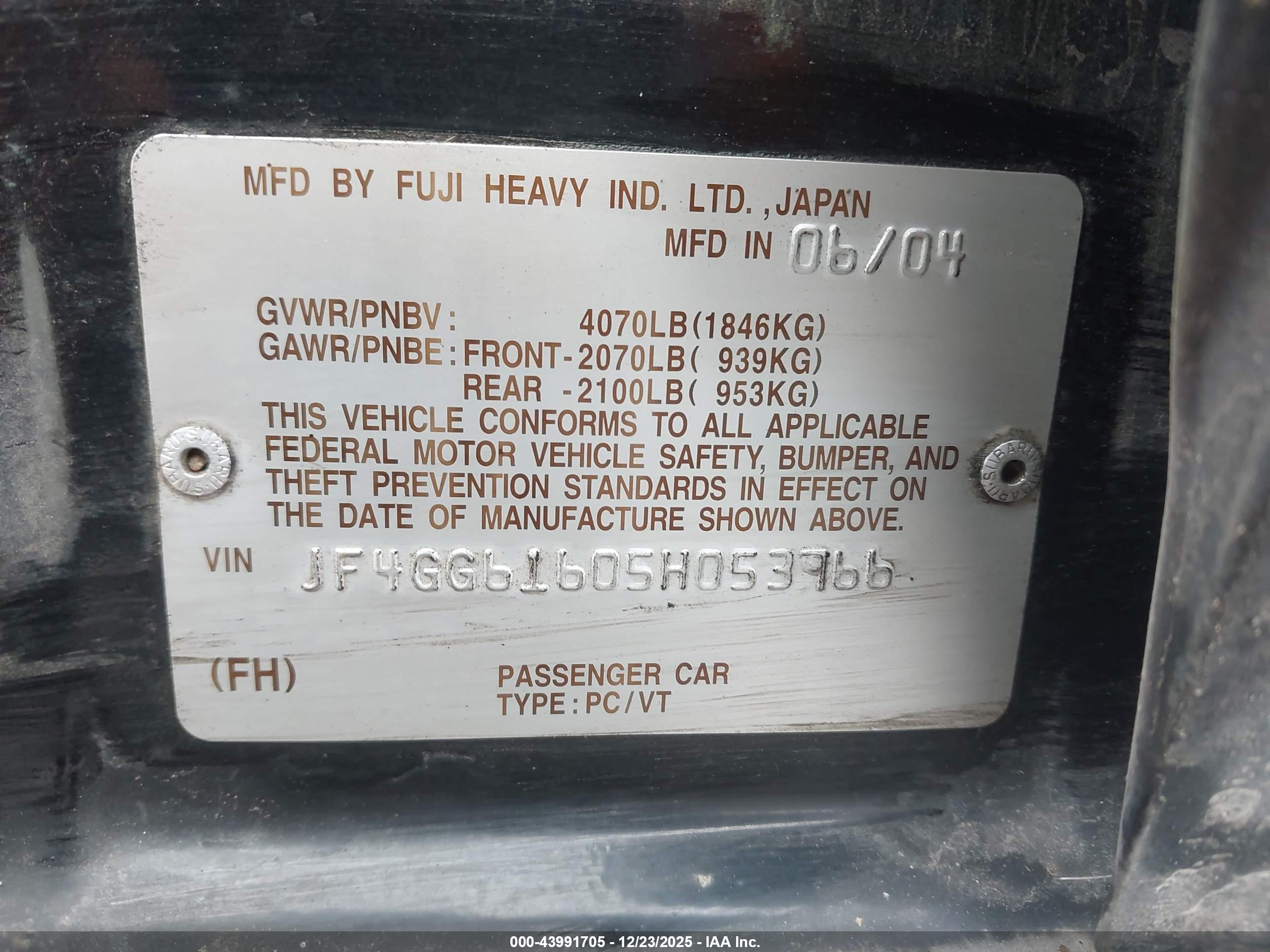 SAAB 9-2X image 9