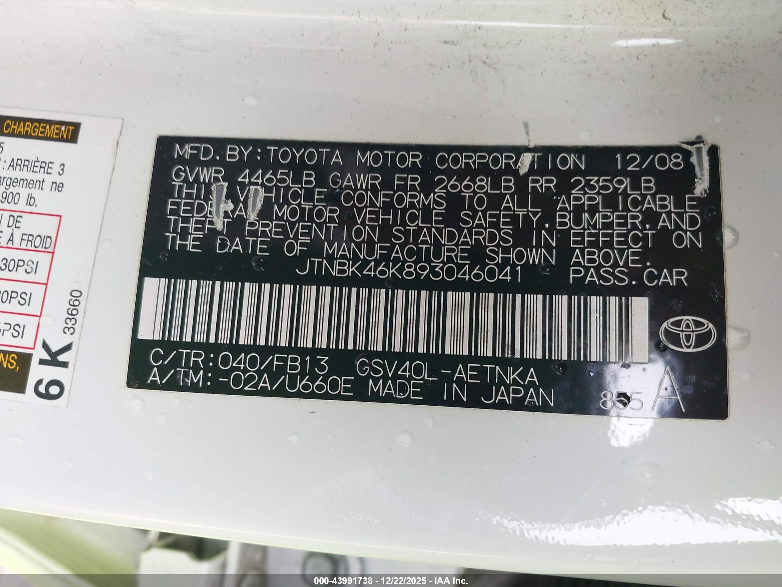 TOYOTA CAMRY image 9