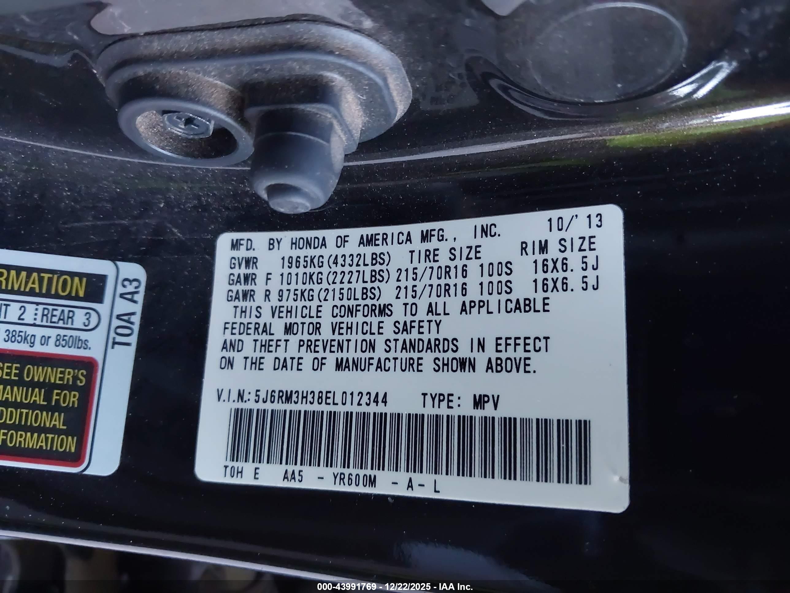 HONDA CR-V image 11