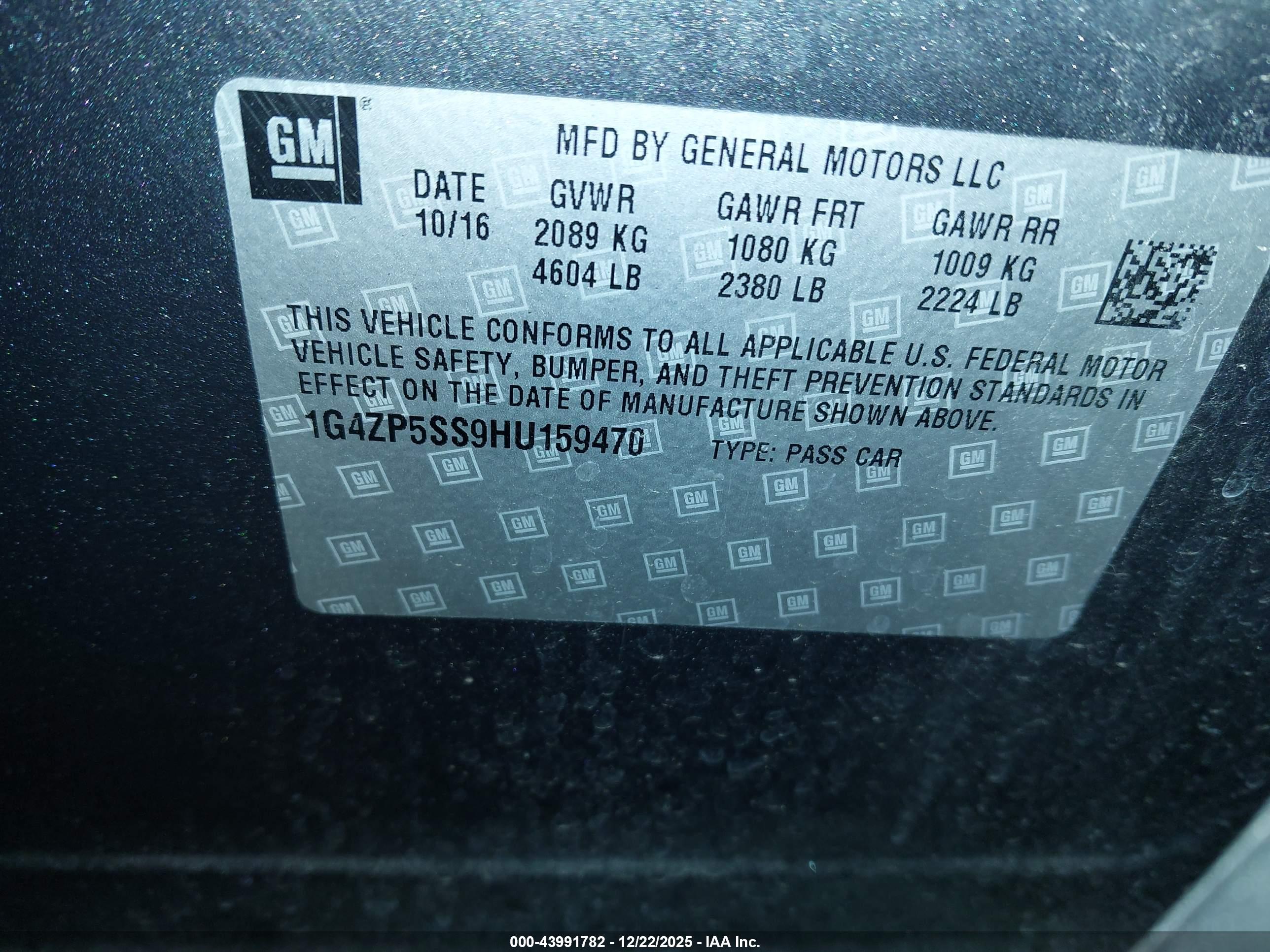 BUICK LACROSSE image 9
