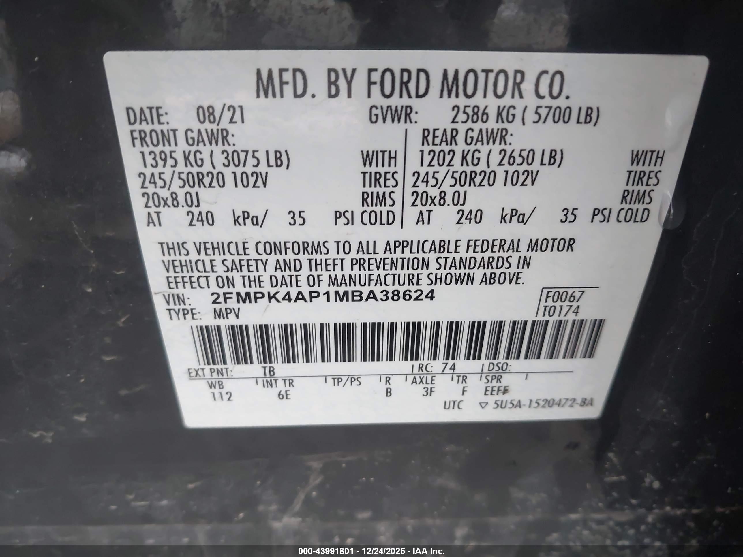 FORD EDGE image 9