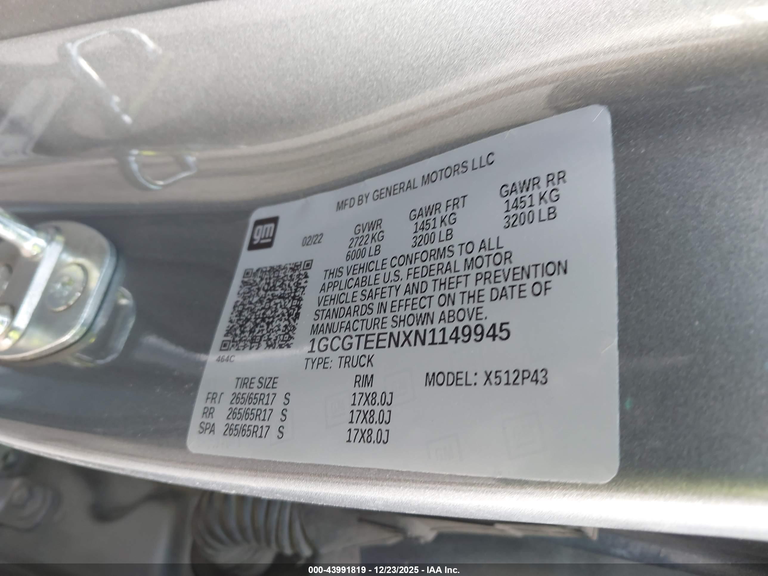CHEVROLET COLORADO image 9