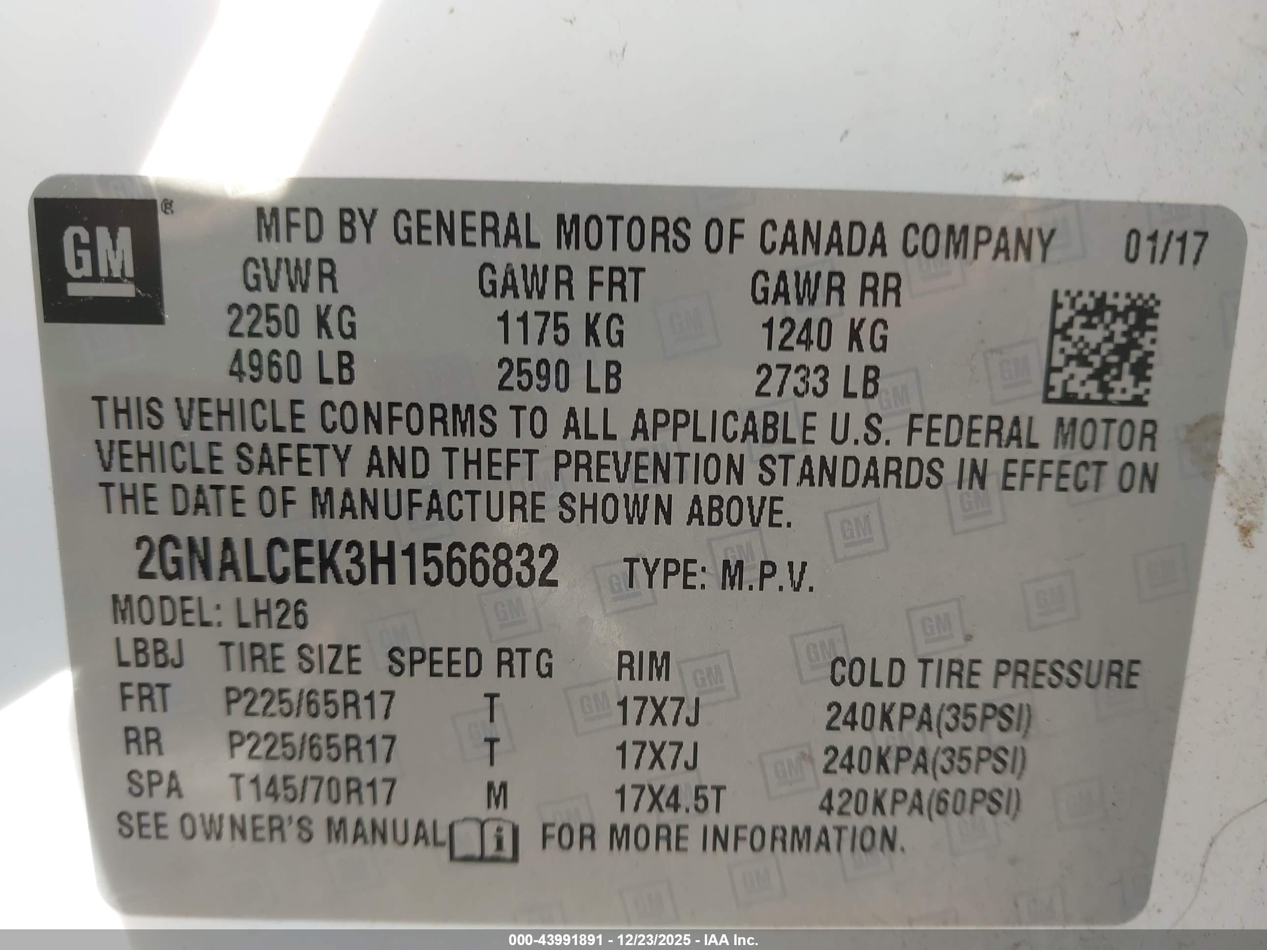 CHEVROLET EQUINOX image 9