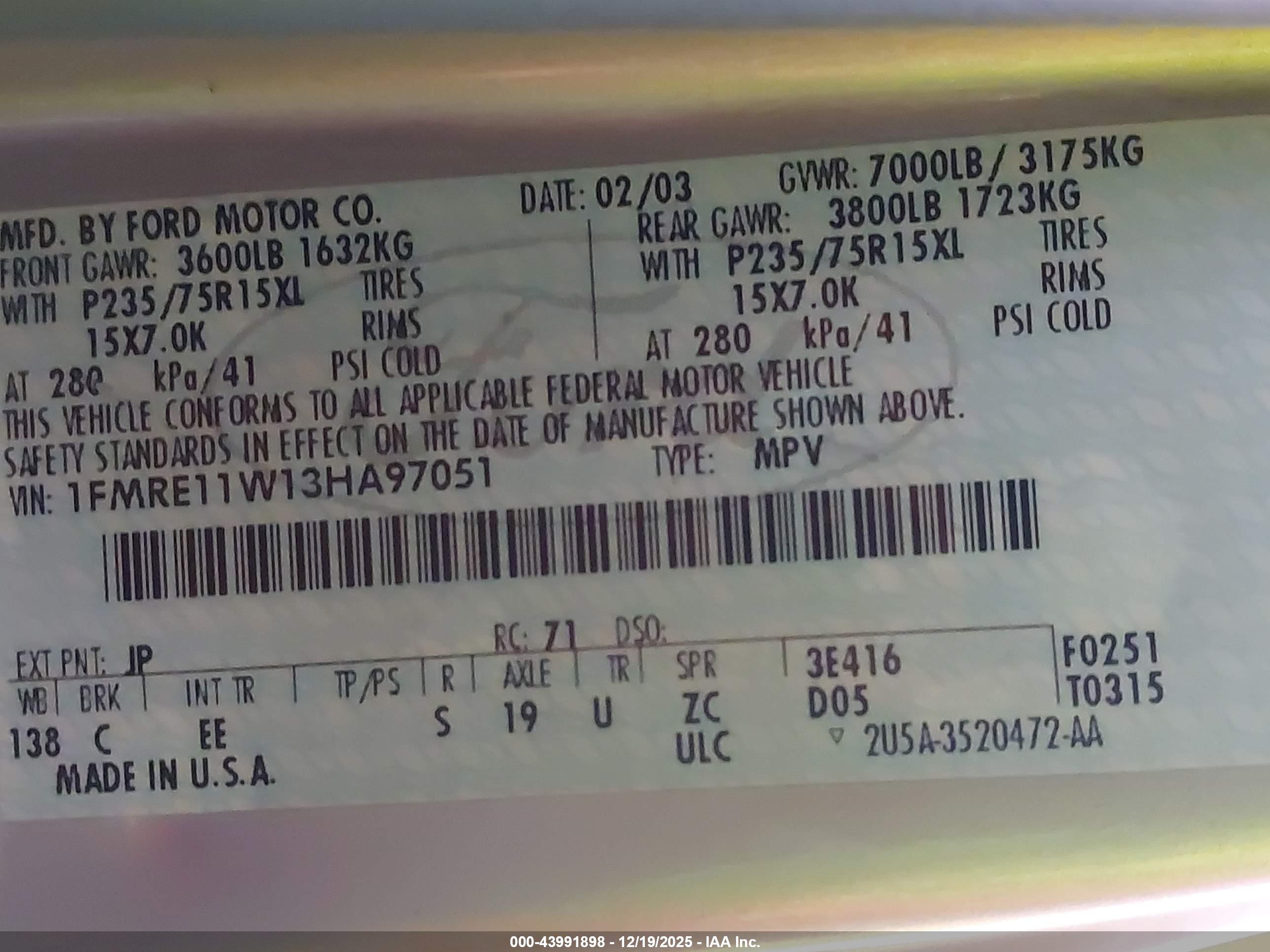 FORD E-150 image 9