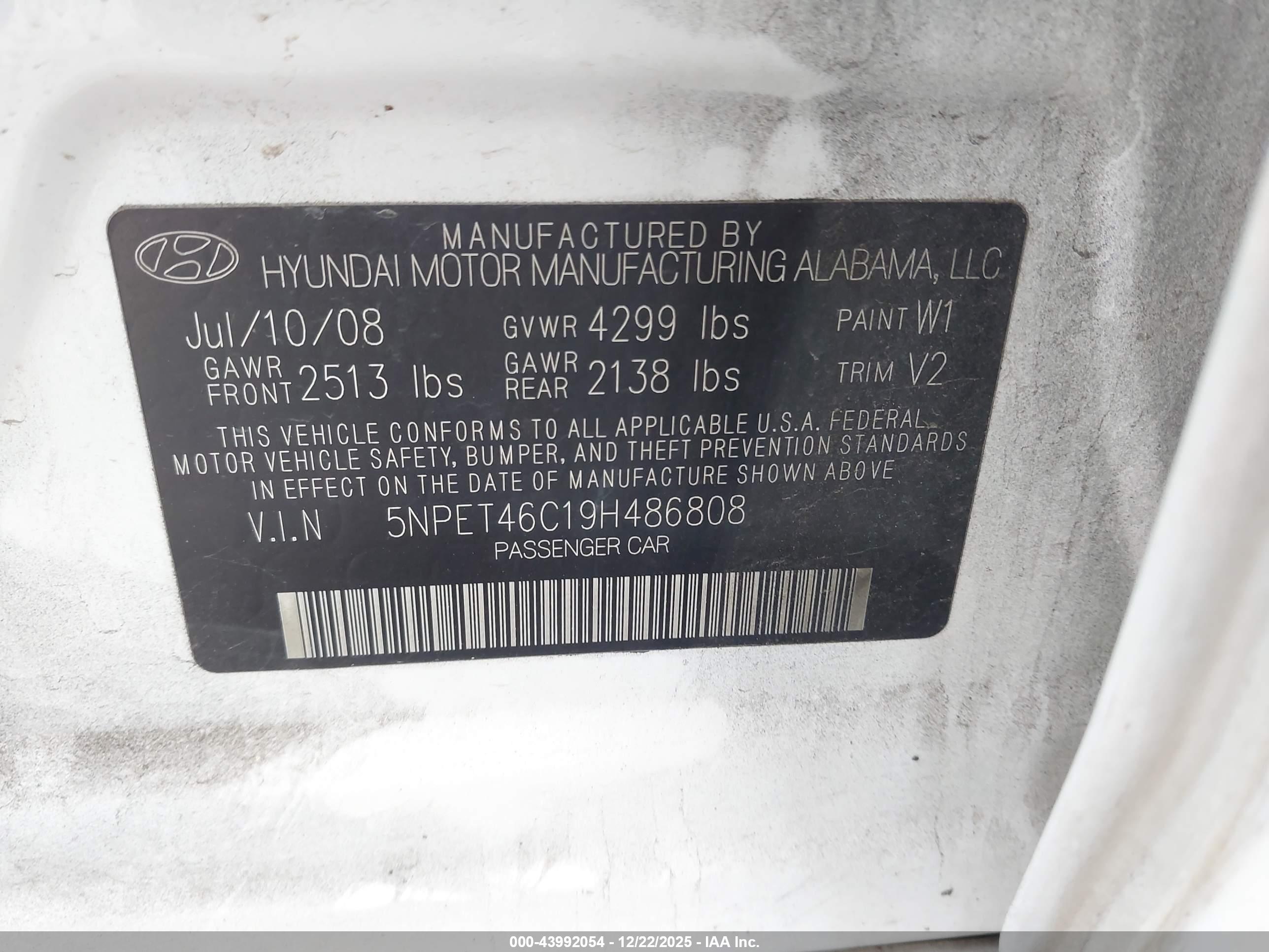 HYUNDAI SONATA image 9