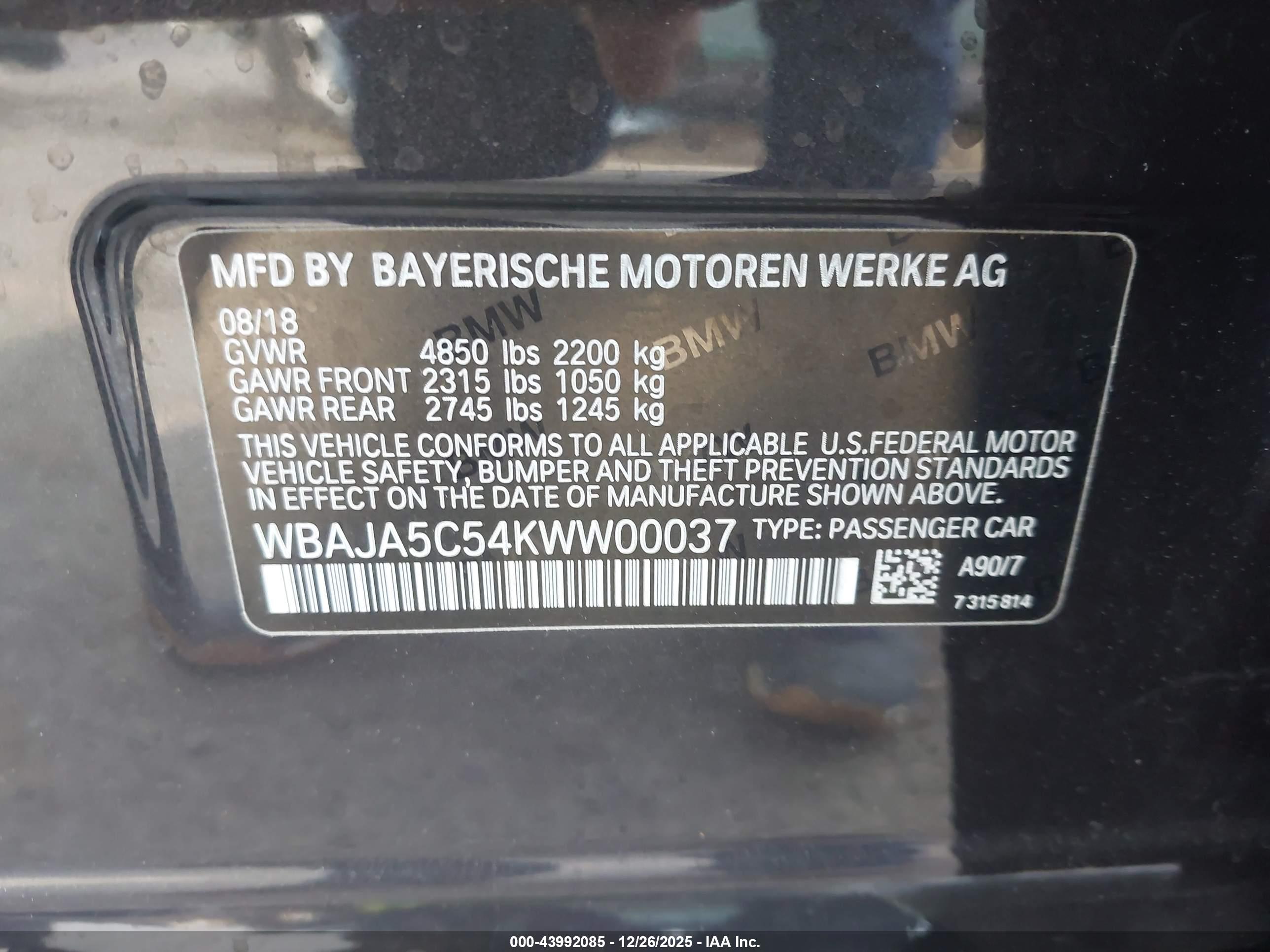 BMW 530I image 9