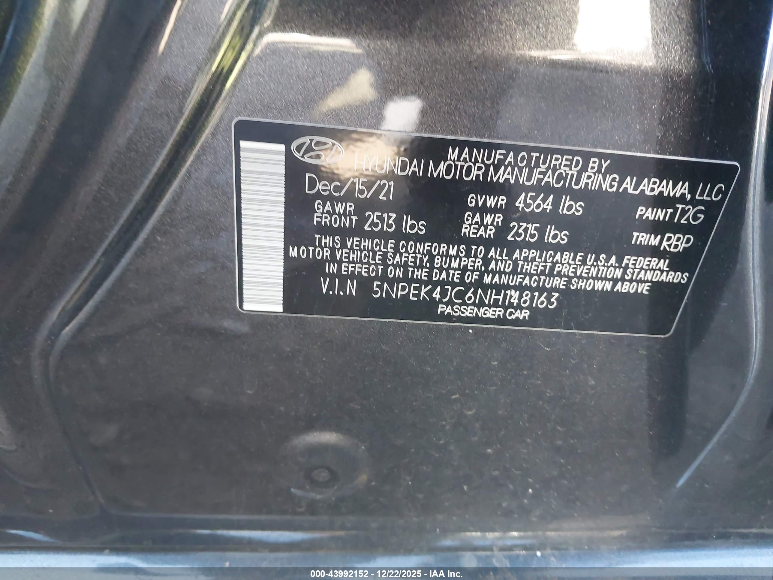 HYUNDAI SONATA image 9