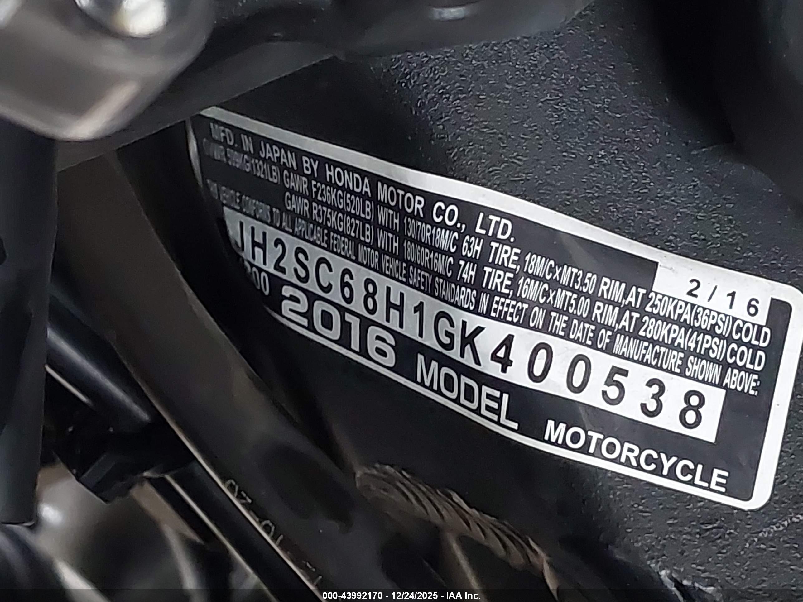 HONDA GL1800 image 10