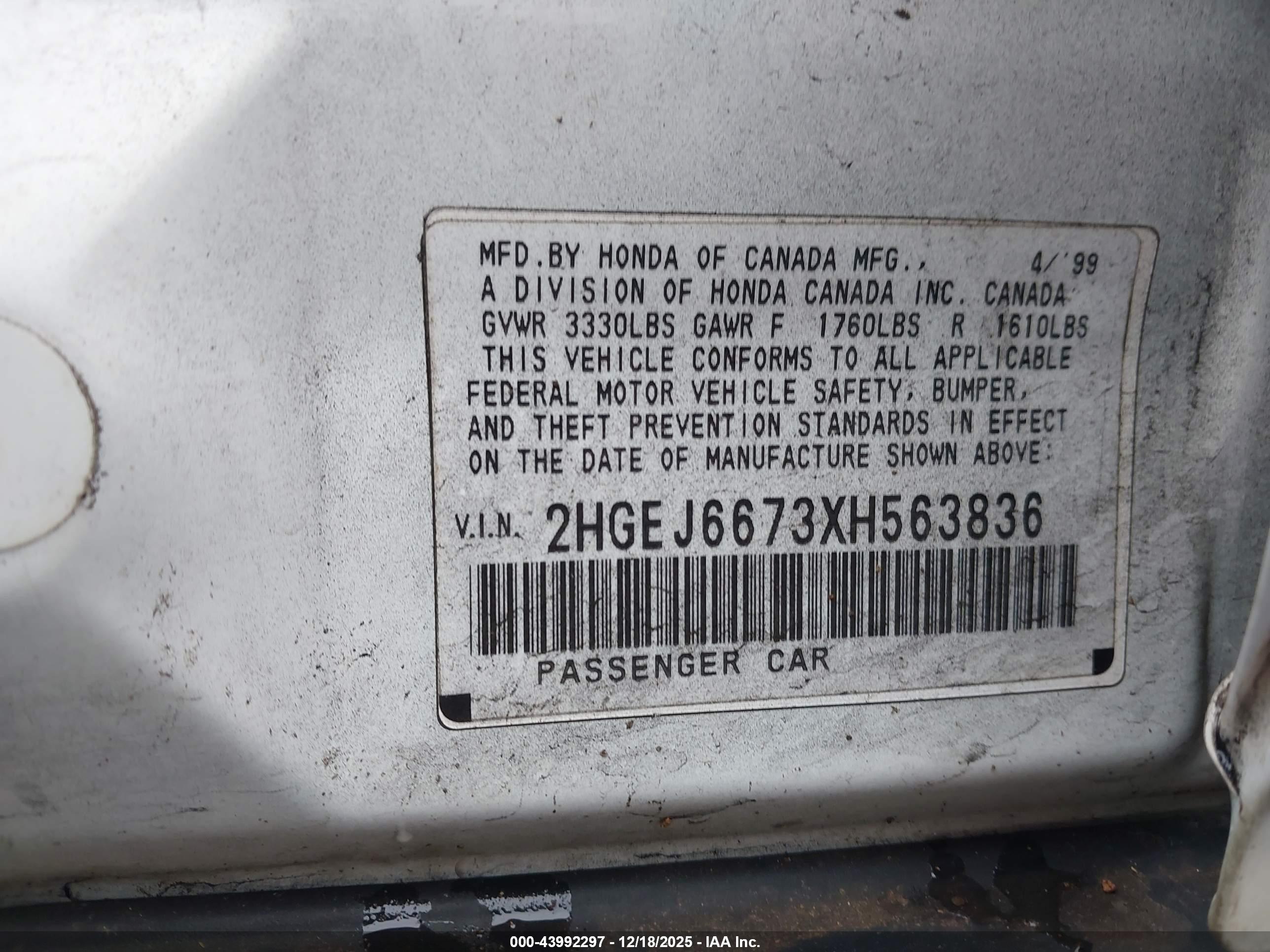 HONDA CIVIC image 9
