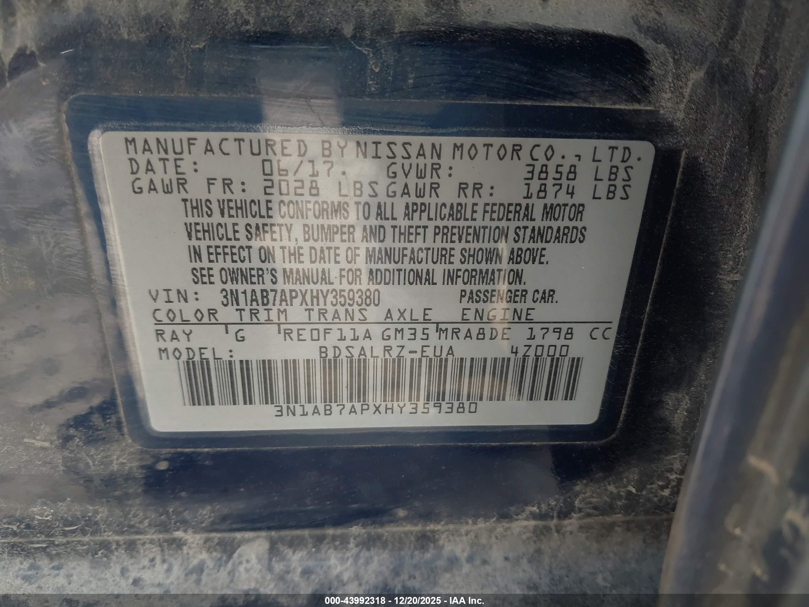 NISSAN SENTRA image 9