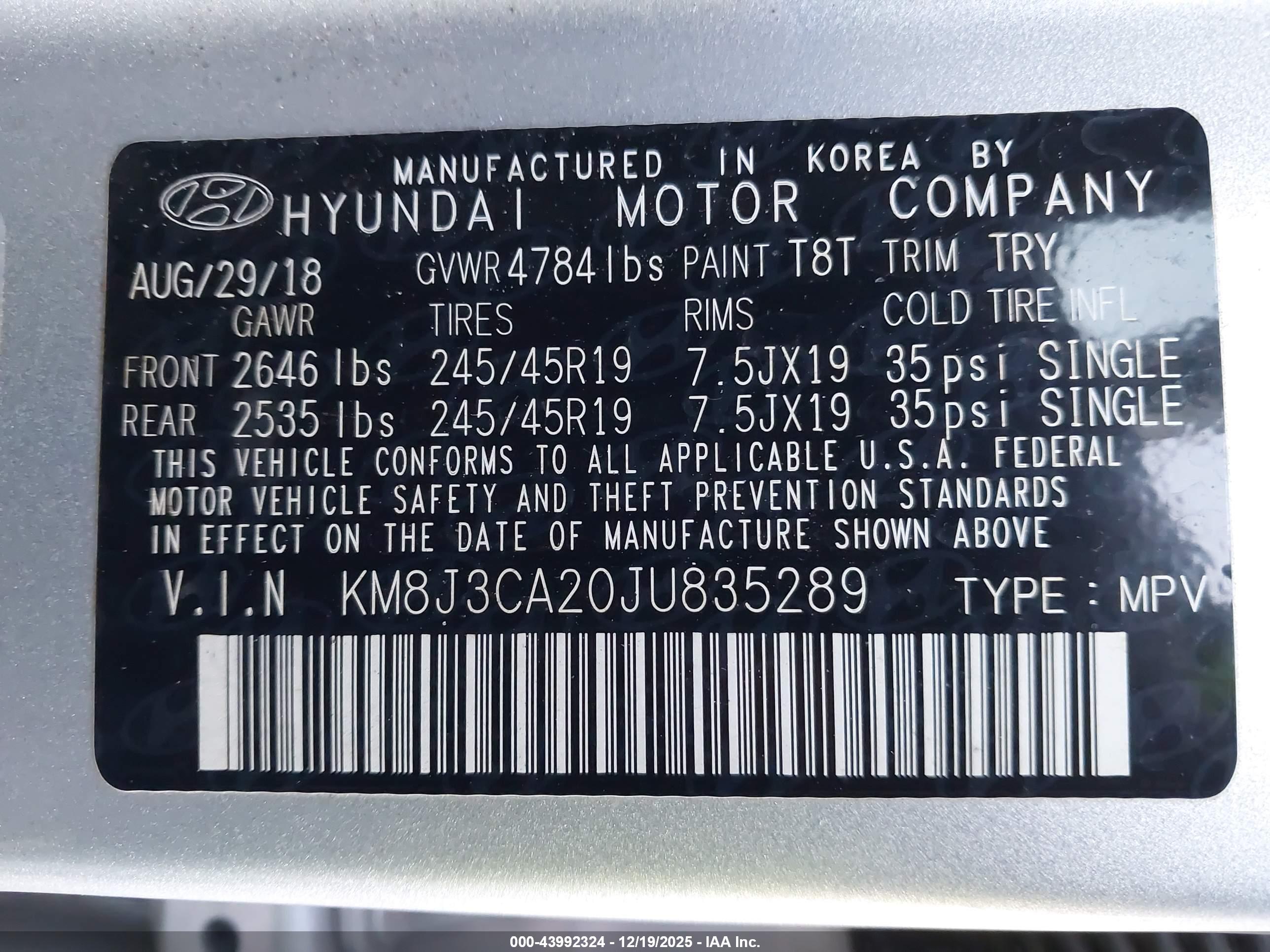 HYUNDAI TUCSON image 9