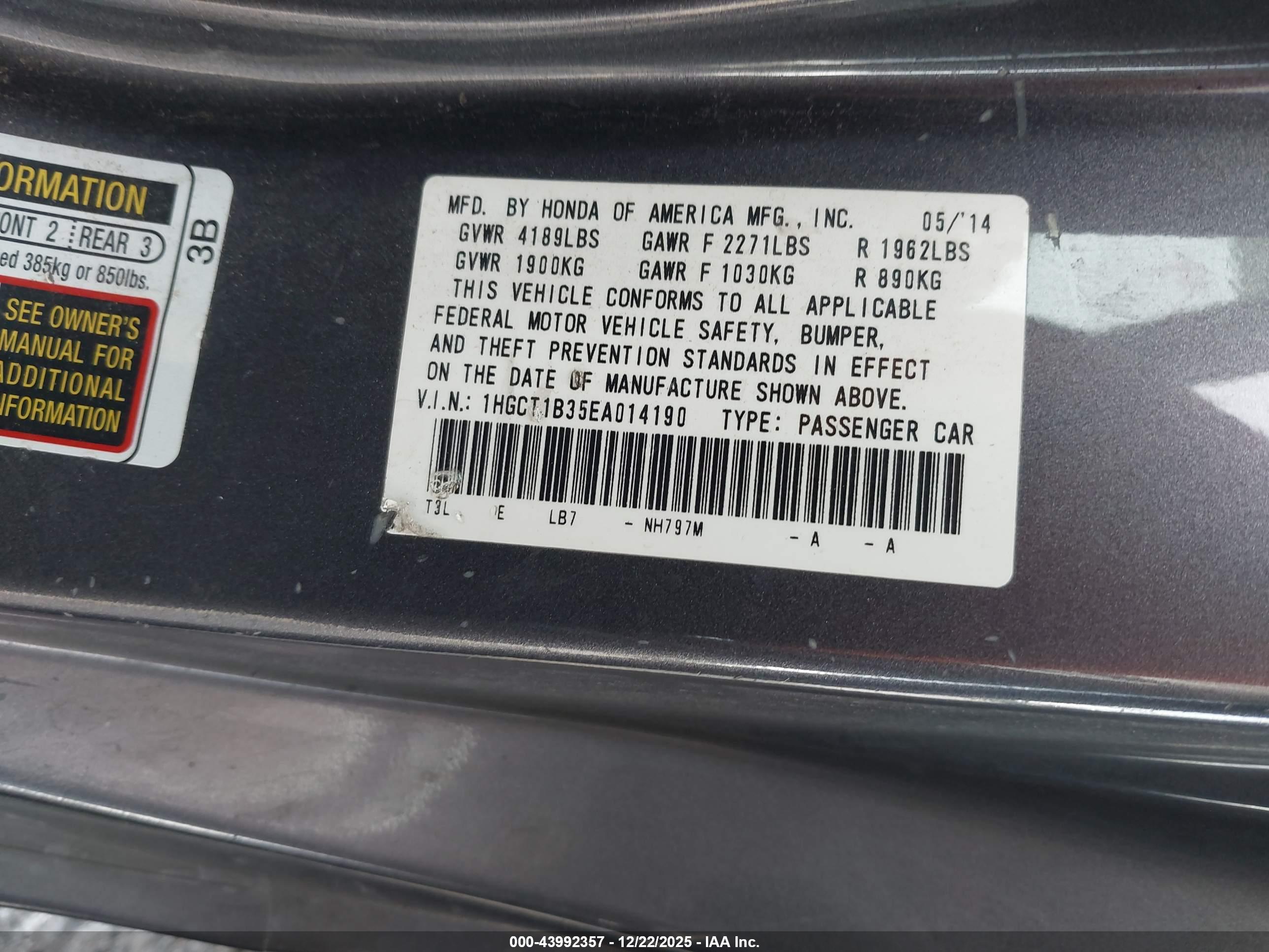 HONDA ACCORD image 9