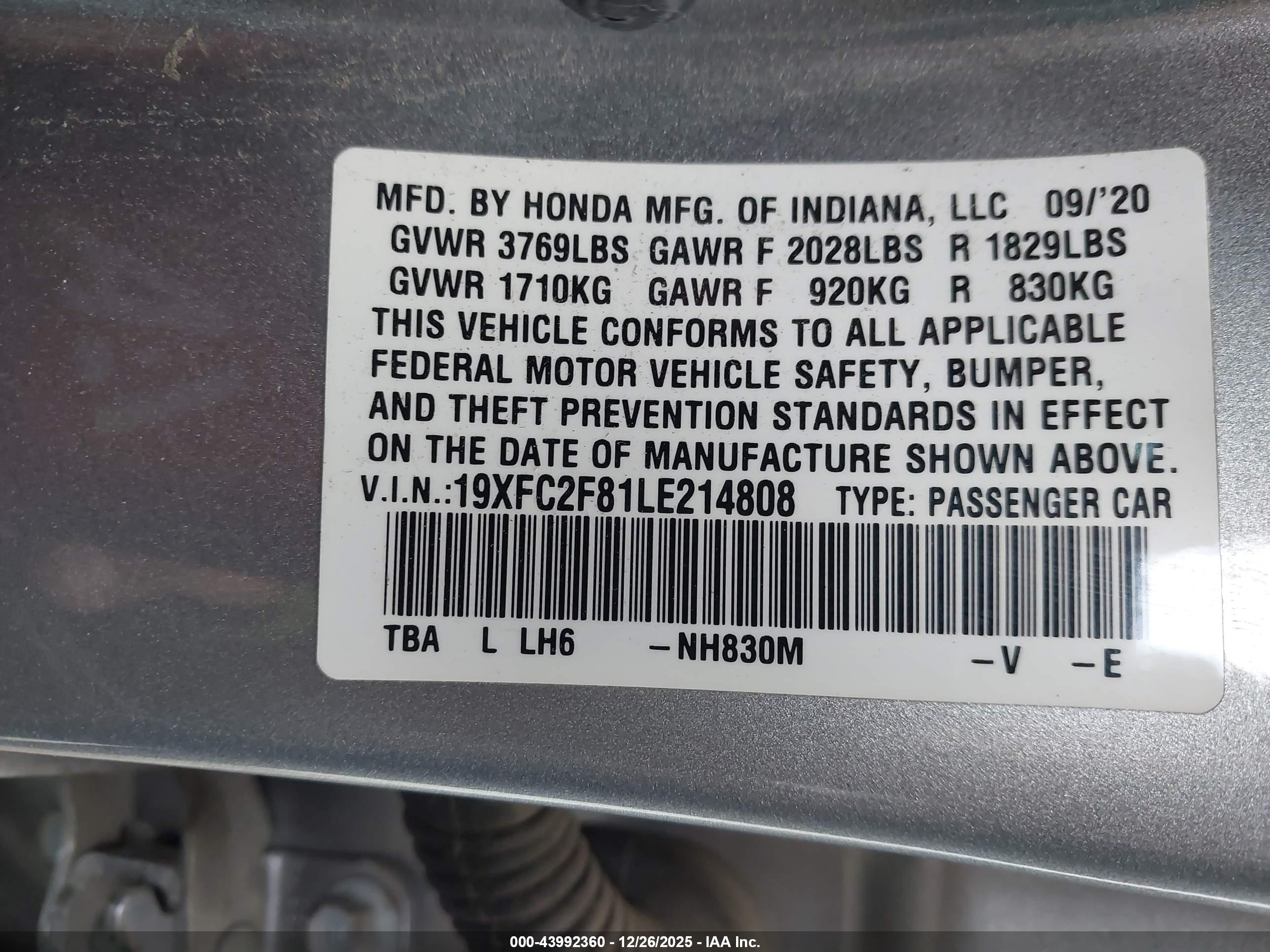 HONDA CIVIC image 9