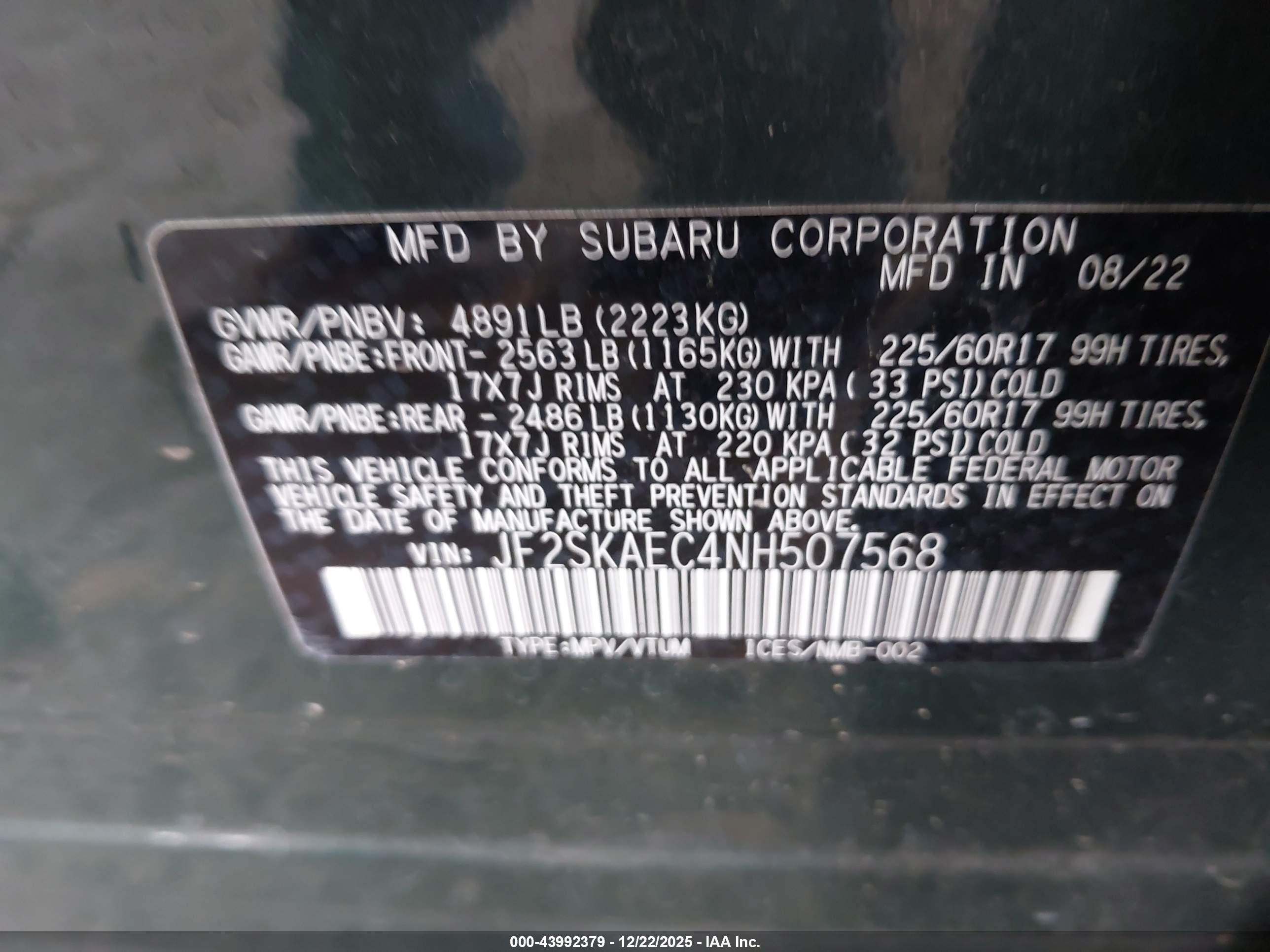 SUBARU FORESTER image 9