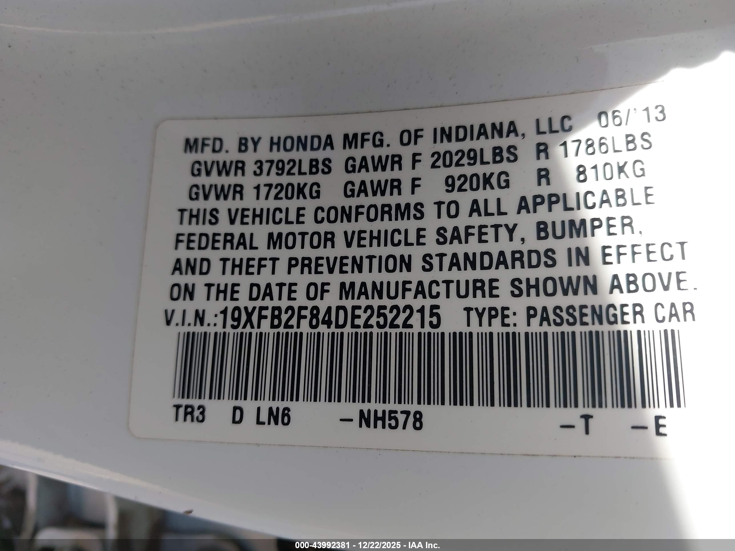 HONDA CIVIC image 9