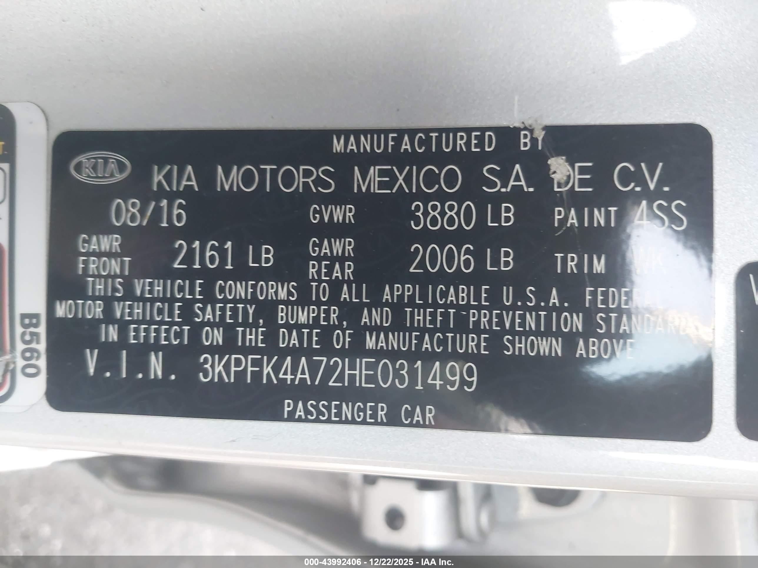 KIA FORTE image 9