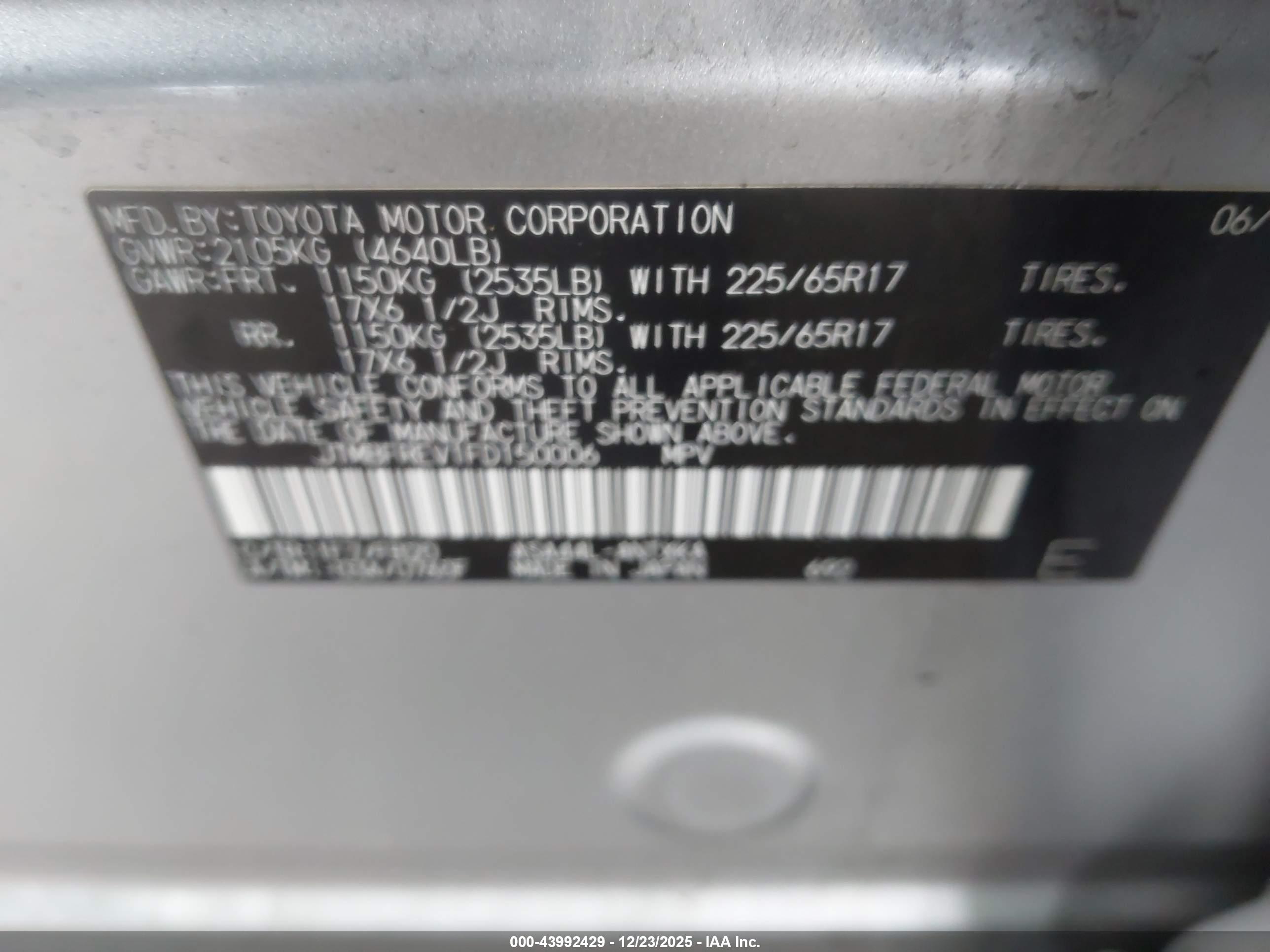 TOYOTA RAV4 image 9