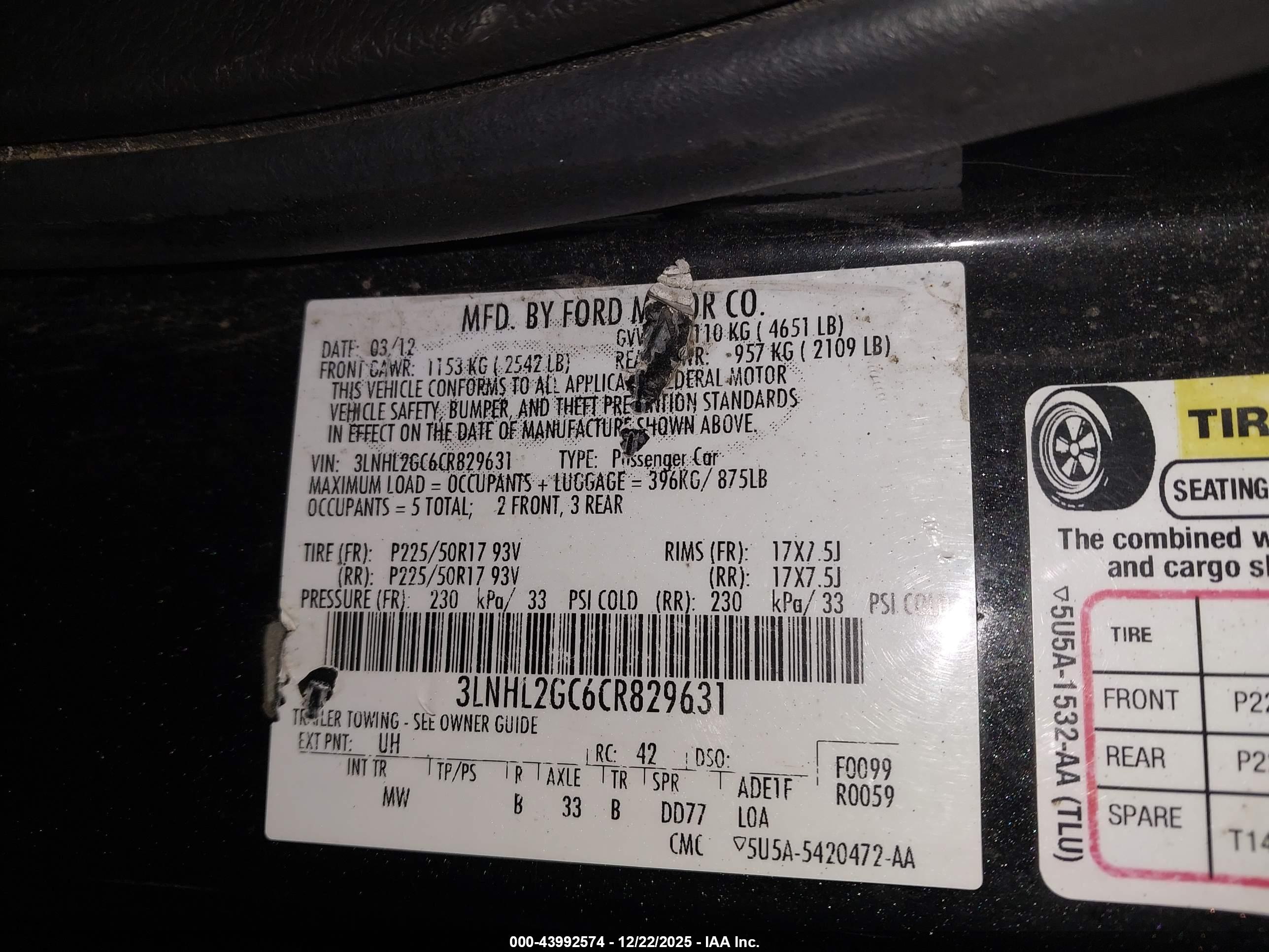 LINCOLN MKZ image 9