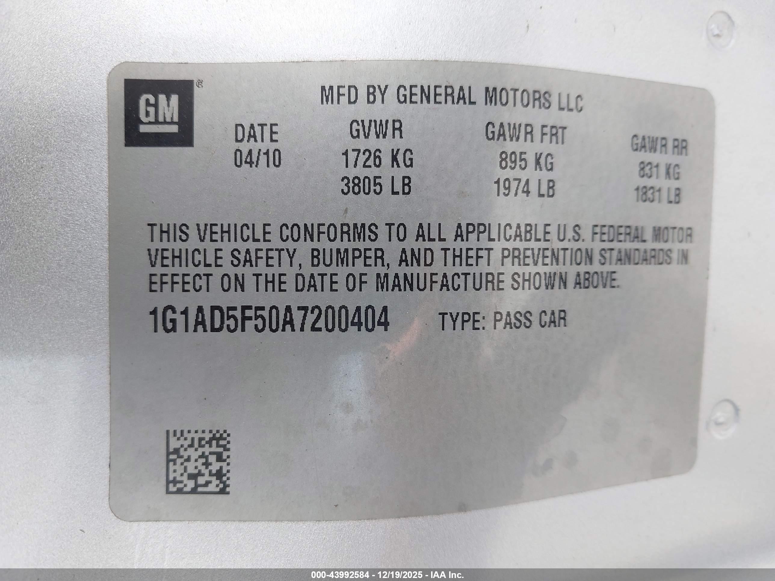 CHEVROLET COBALT image 9