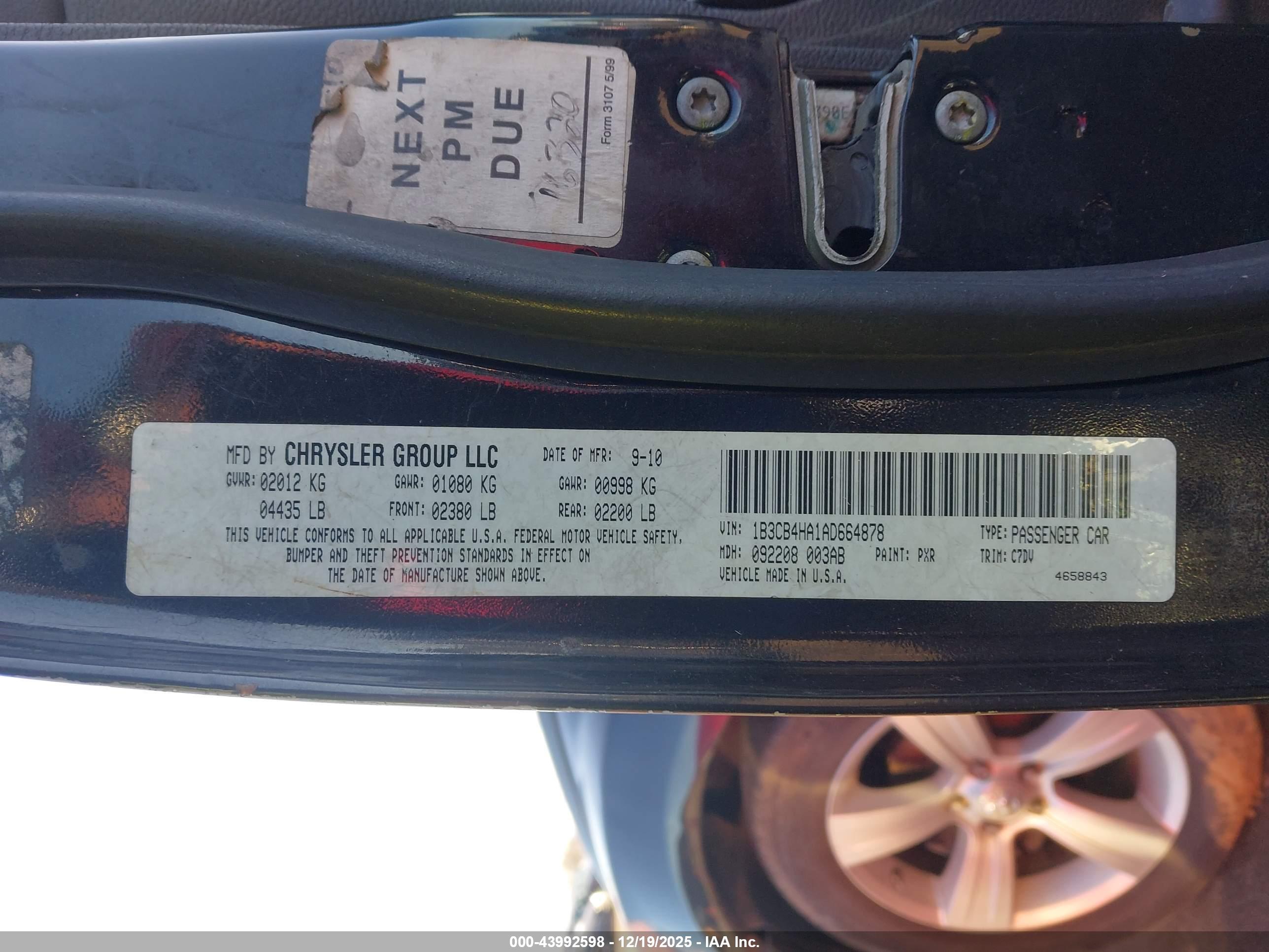 DODGE CALIBER image 9