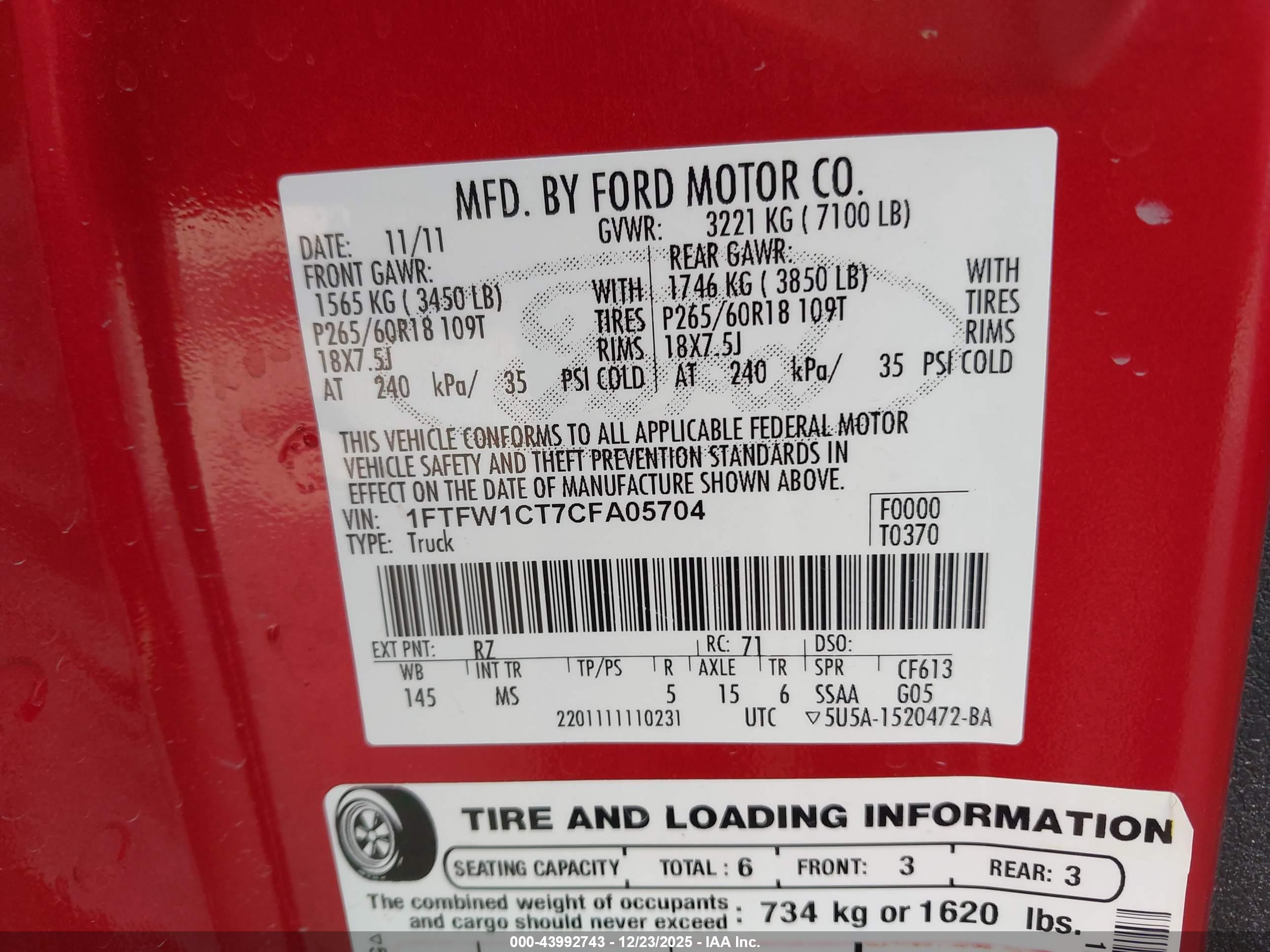 FORD F-150 image 9