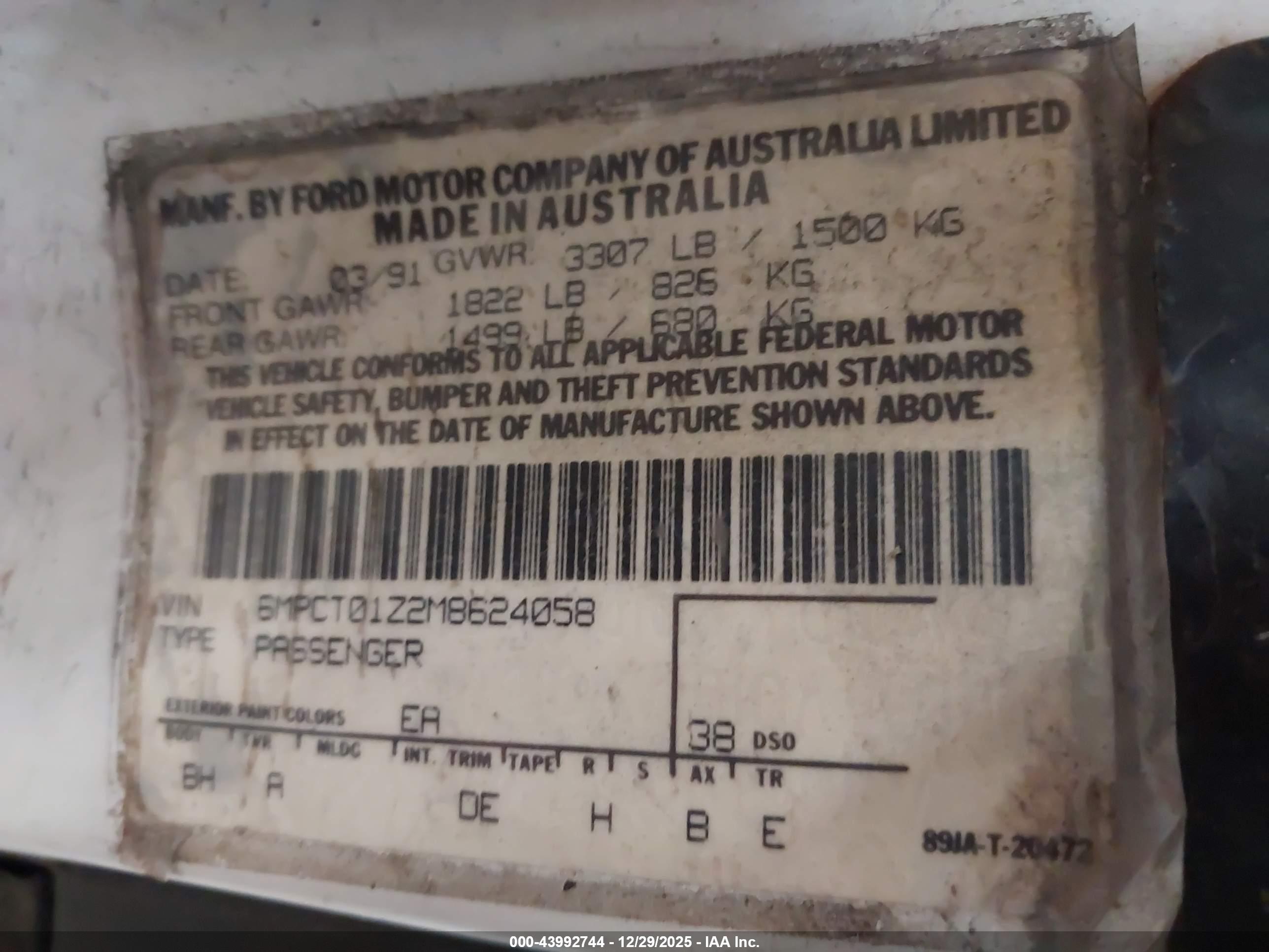 MERCURY CAPRI image 9
