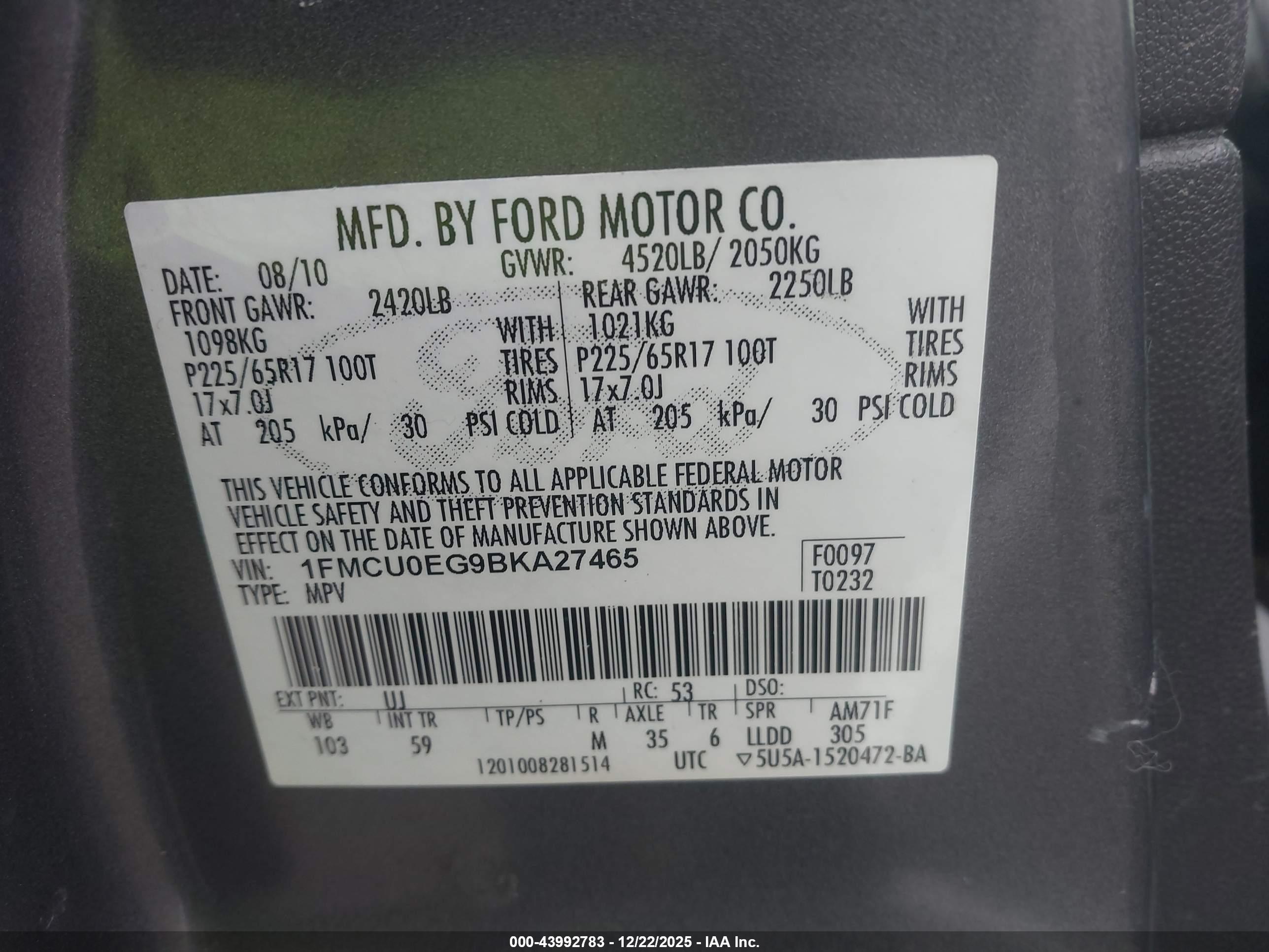 FORD ESCAPE image 9