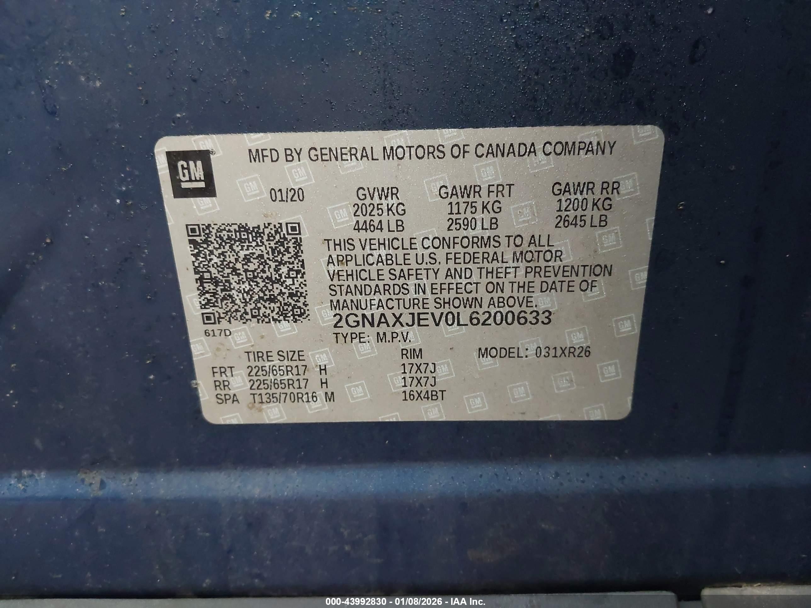 CHEVROLET EQUINOX image 9