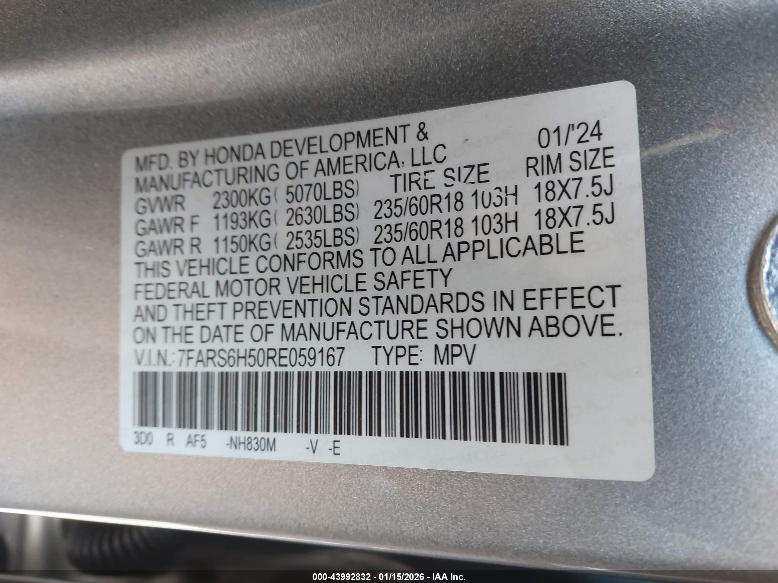 HONDA CR-V image 9