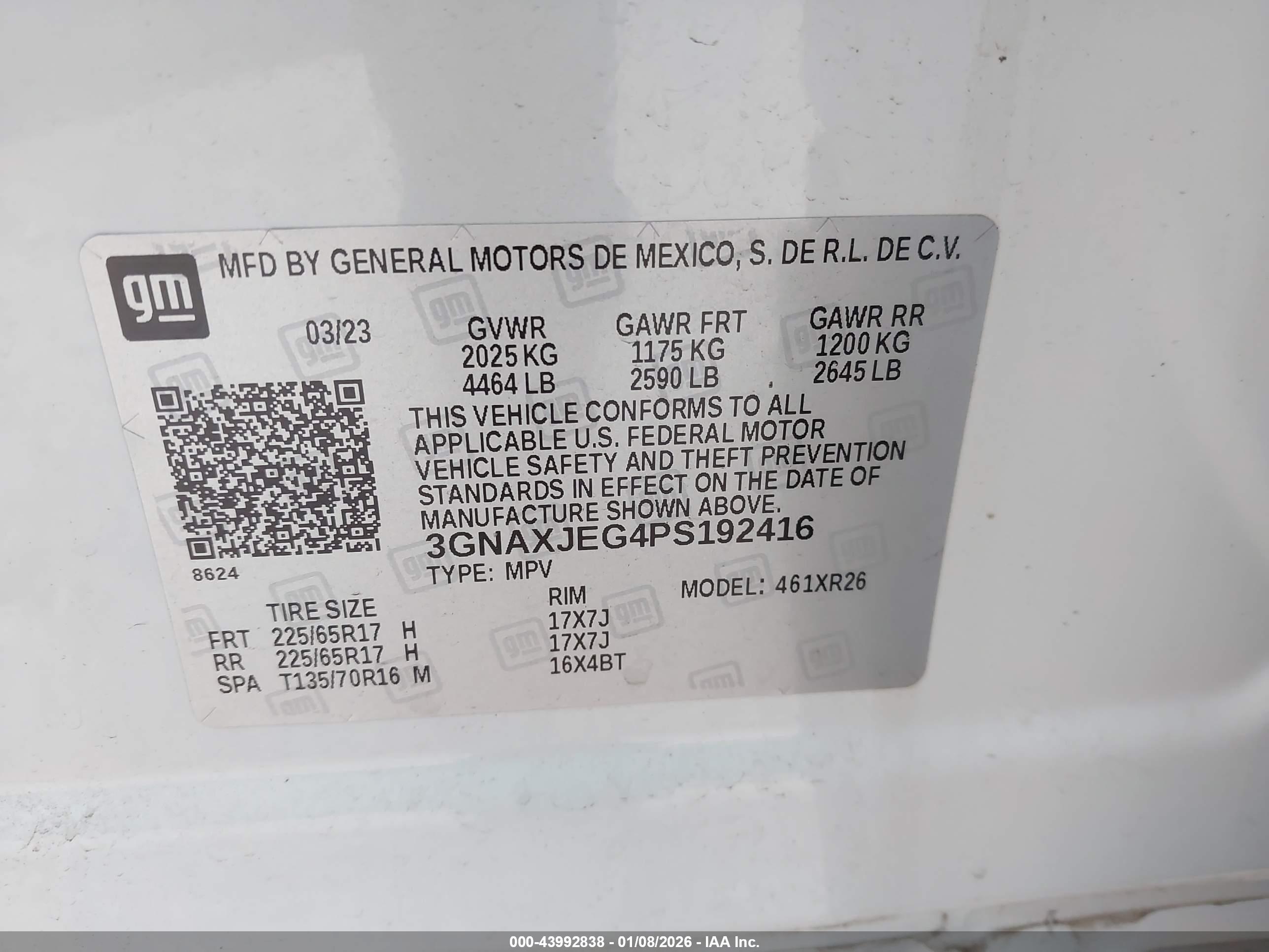CHEVROLET EQUINOX image 9