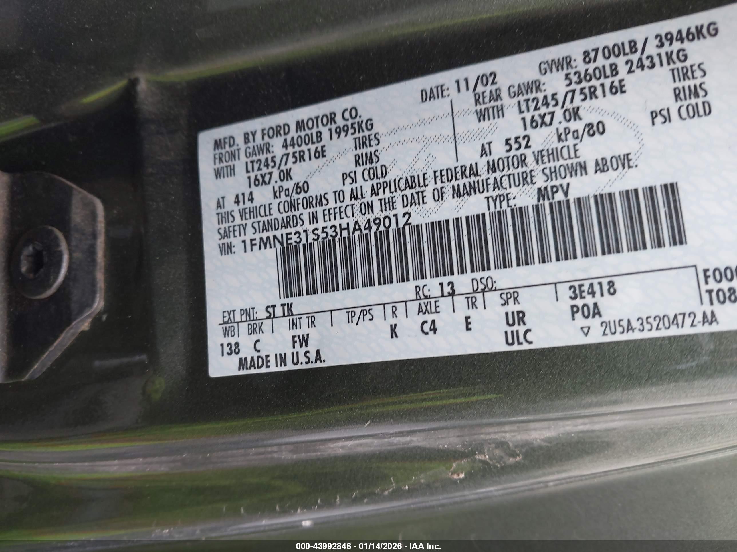 FORD E-350 image 9