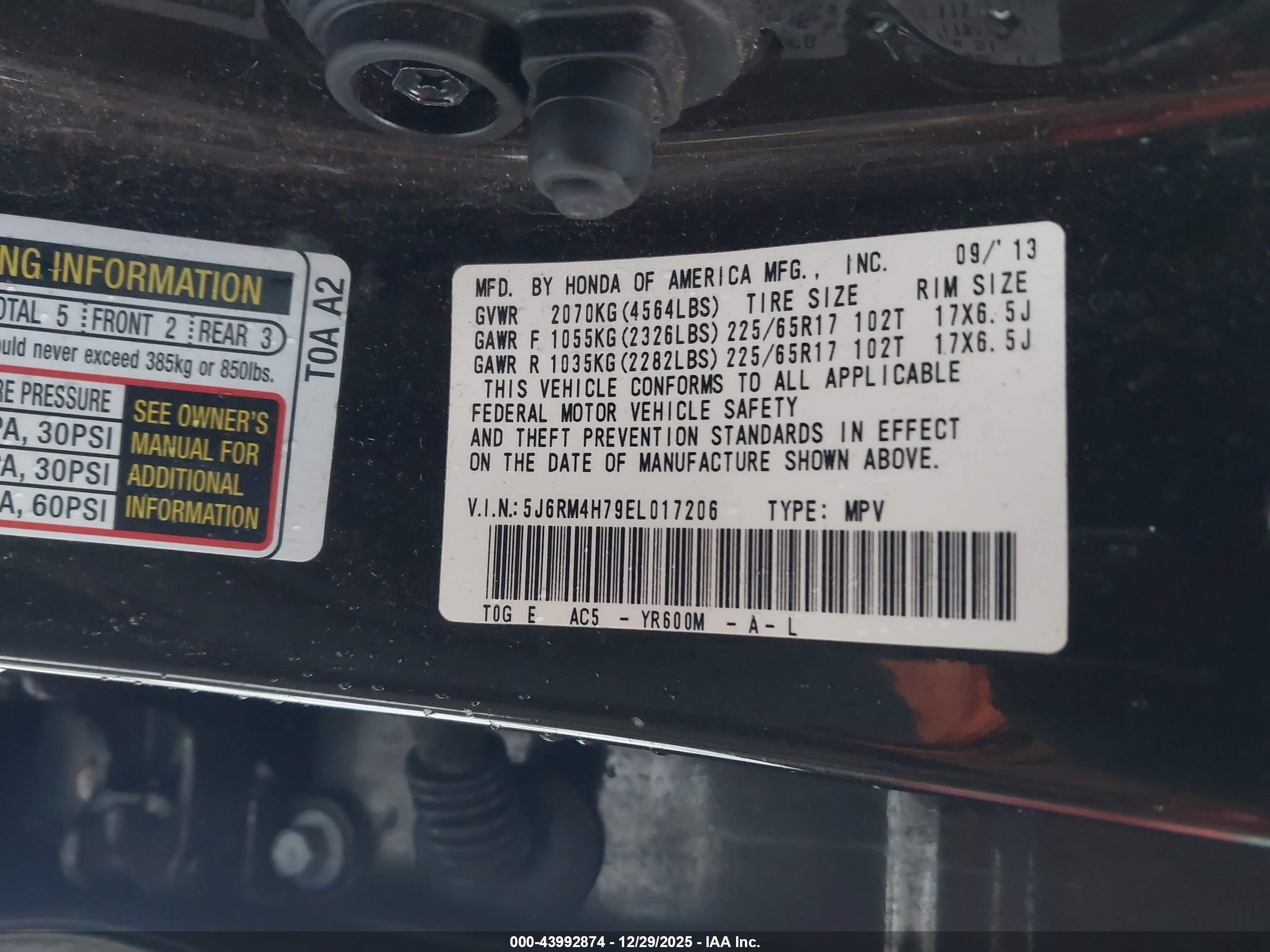 HONDA CR-V image 9