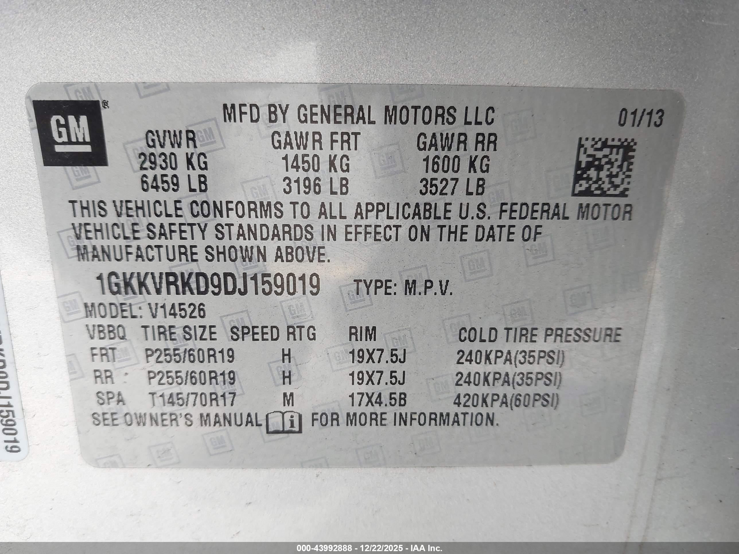 GMC ACADIA image 9