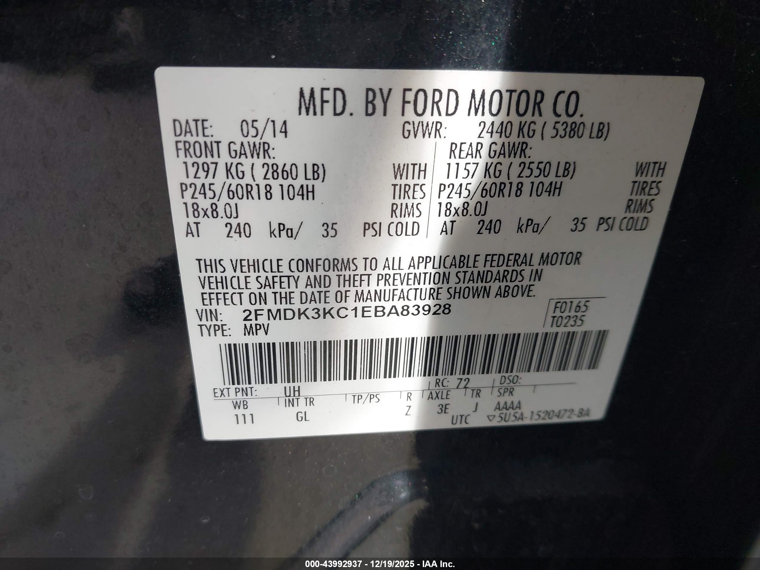 FORD EDGE image 9