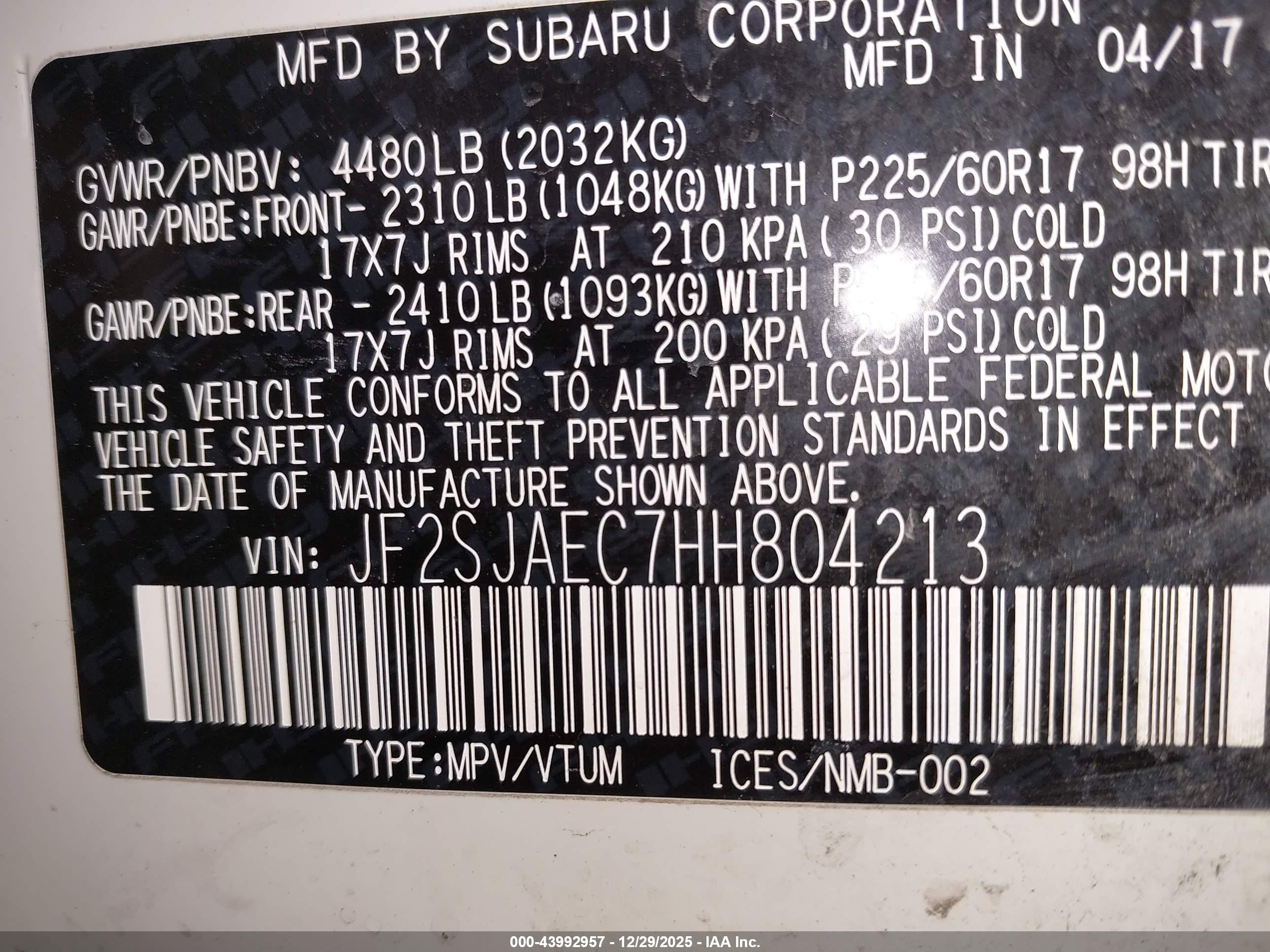 SUBARU FORESTER image 9