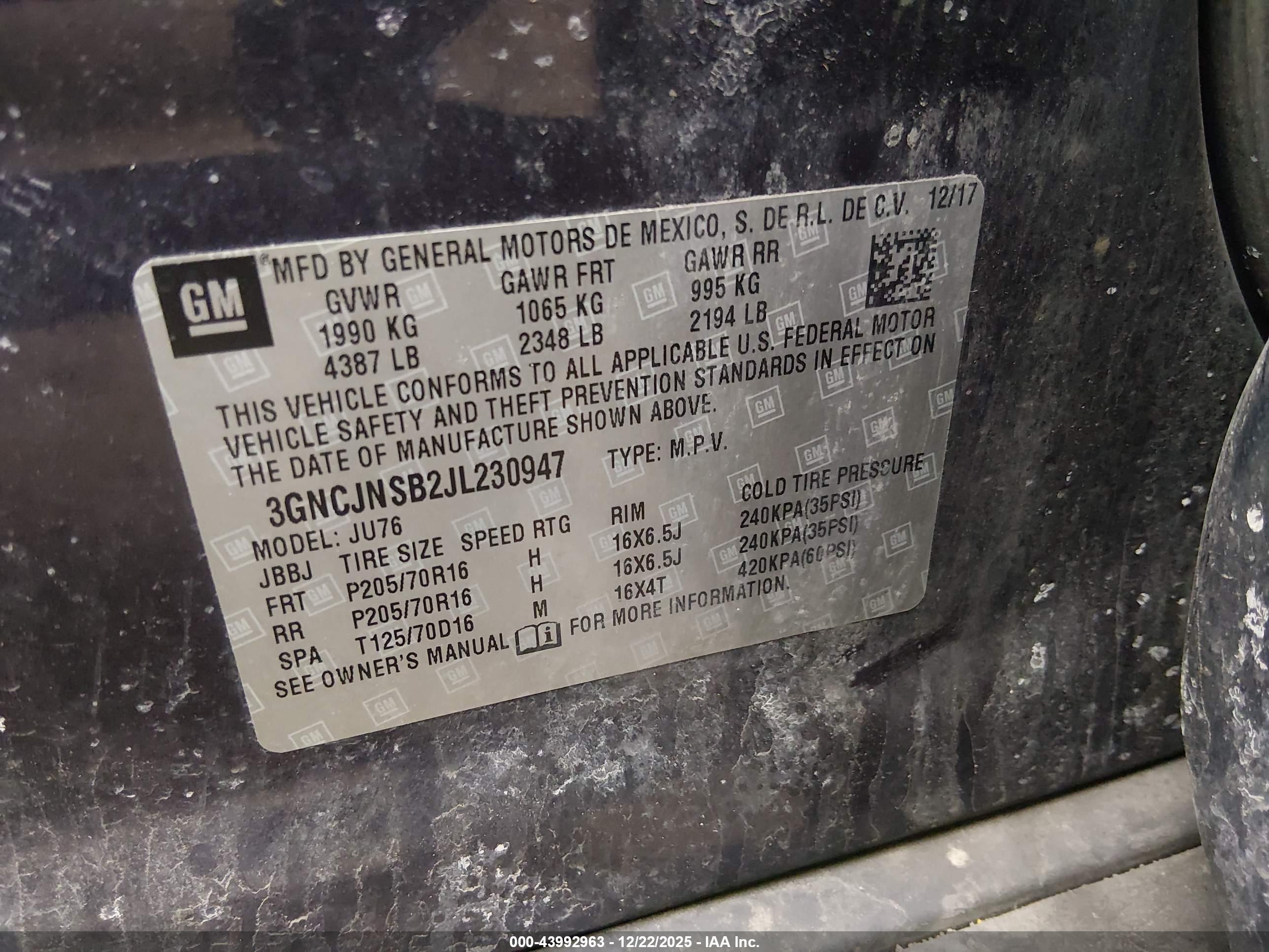 CHEVROLET TRAX image 9