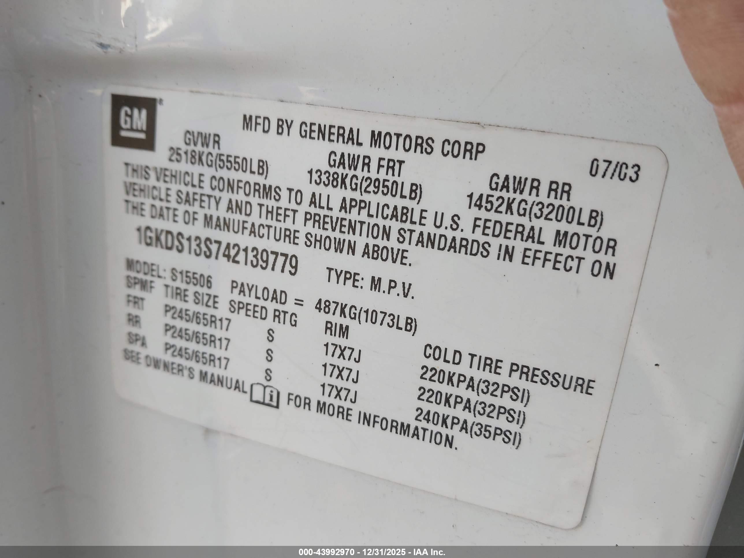GMC ENVOY image 9