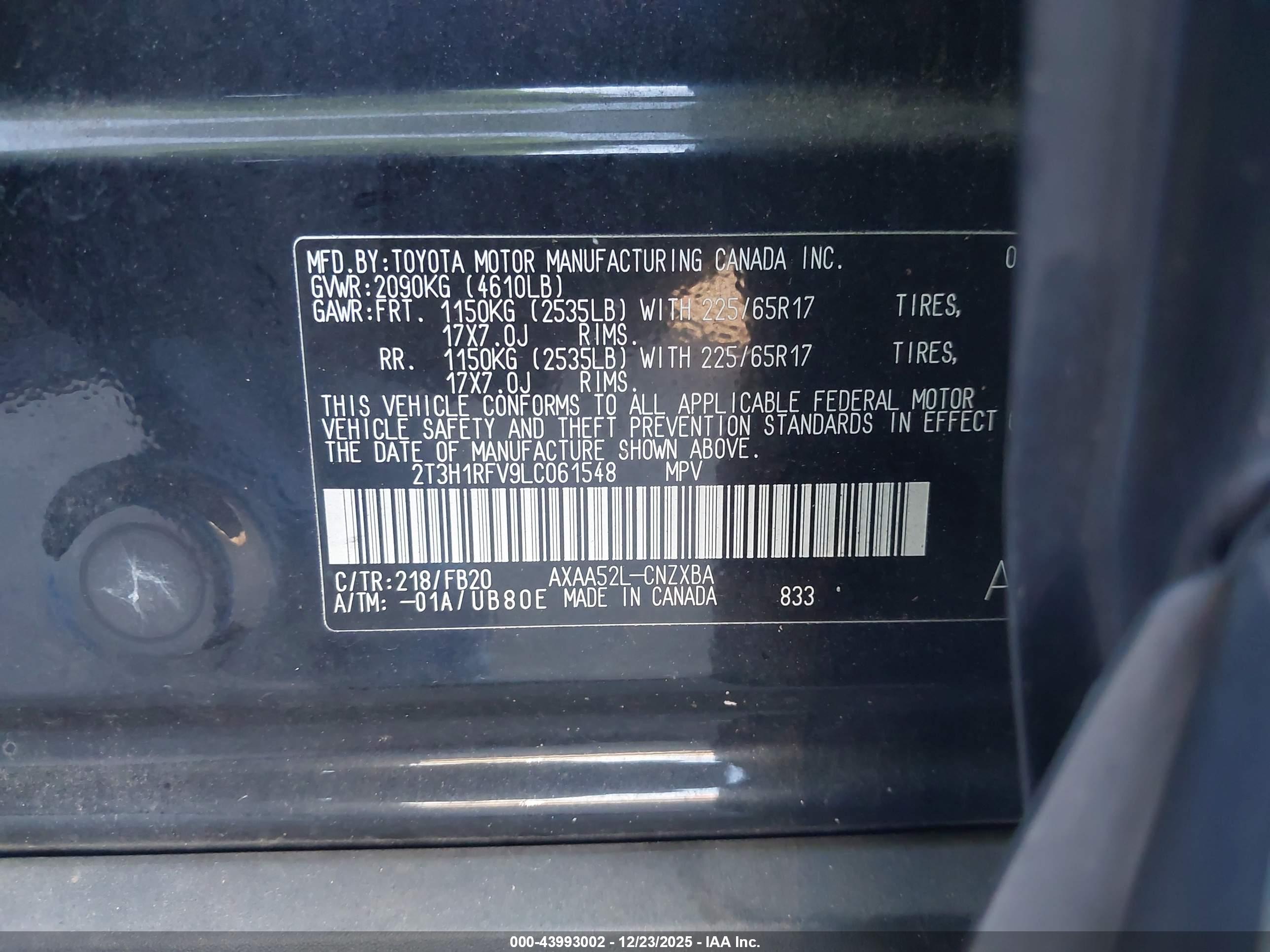 TOYOTA RAV4 image 9