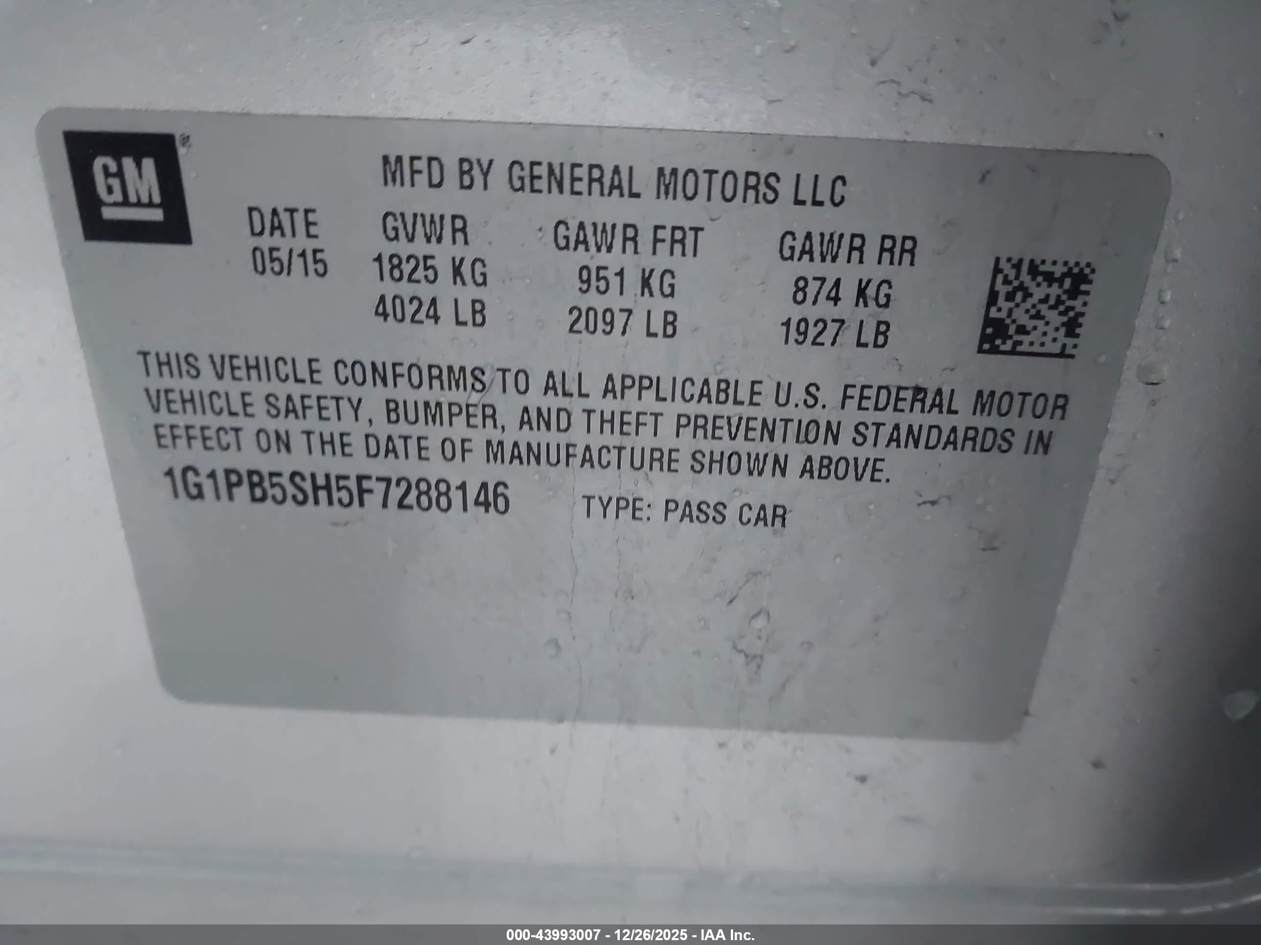 CHEVROLET CRUZE image 9