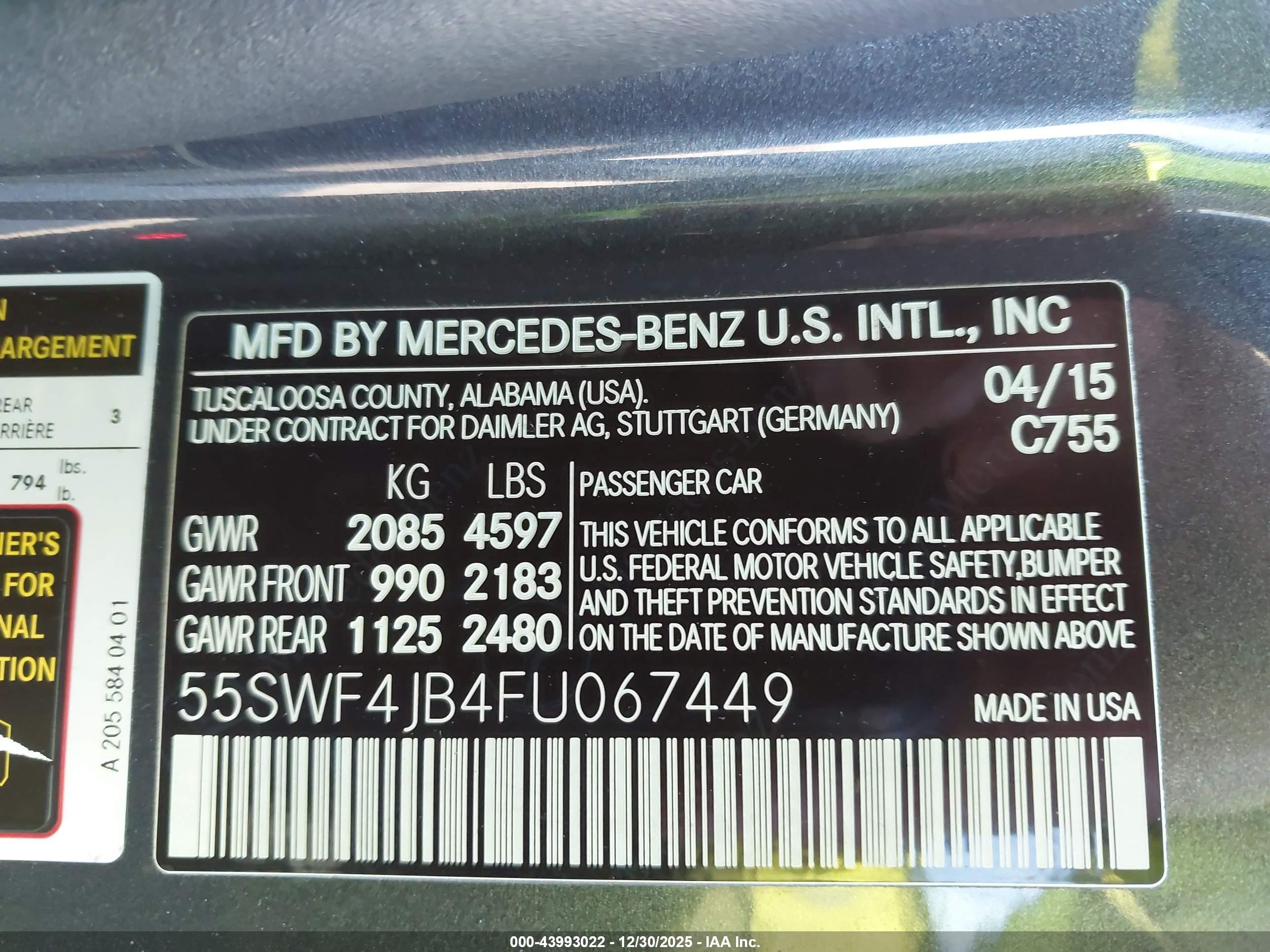 MERCEDES-BENZ C image 9