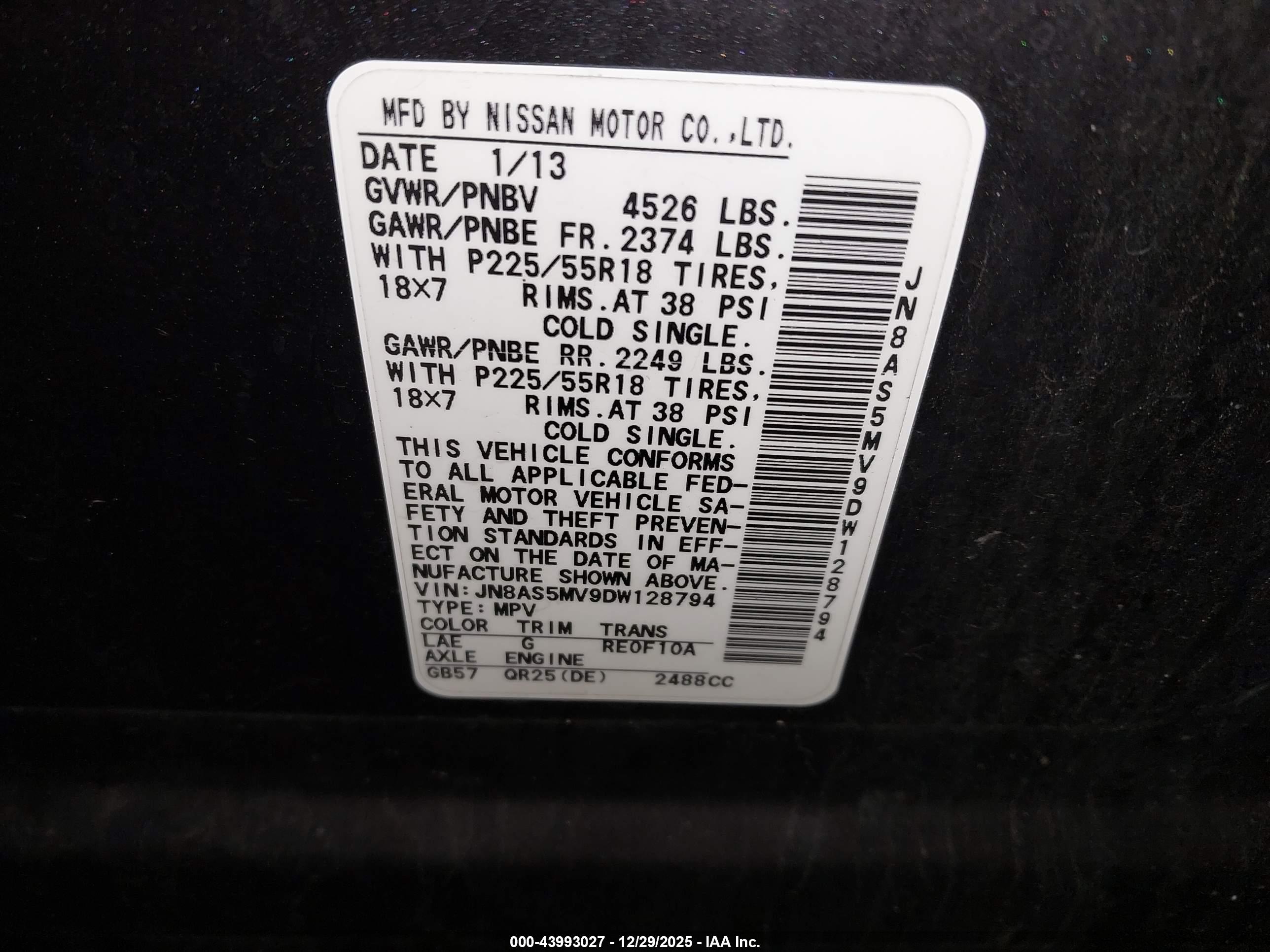 NISSAN ROGUE image 9