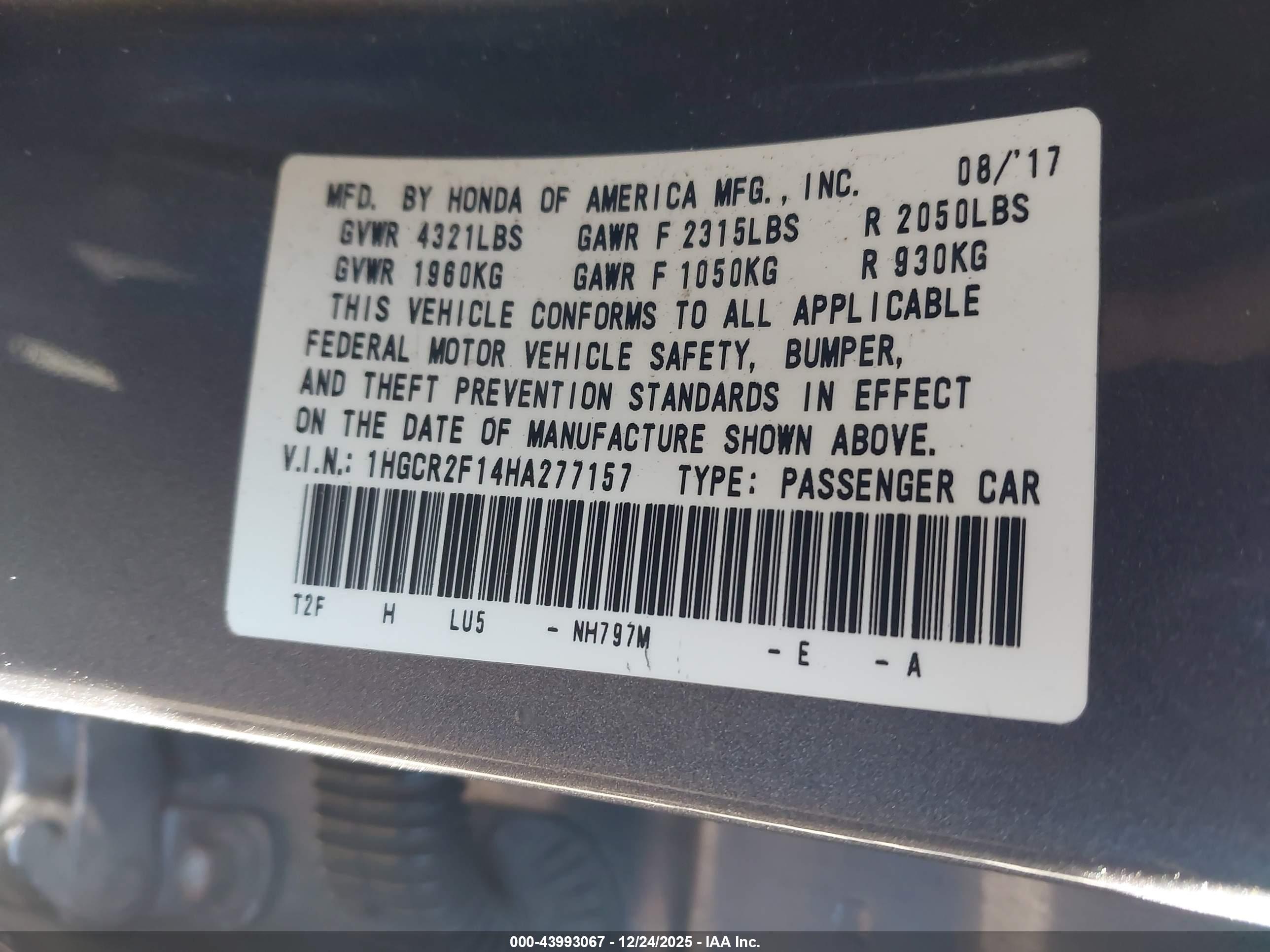 HONDA ACCORD image 9