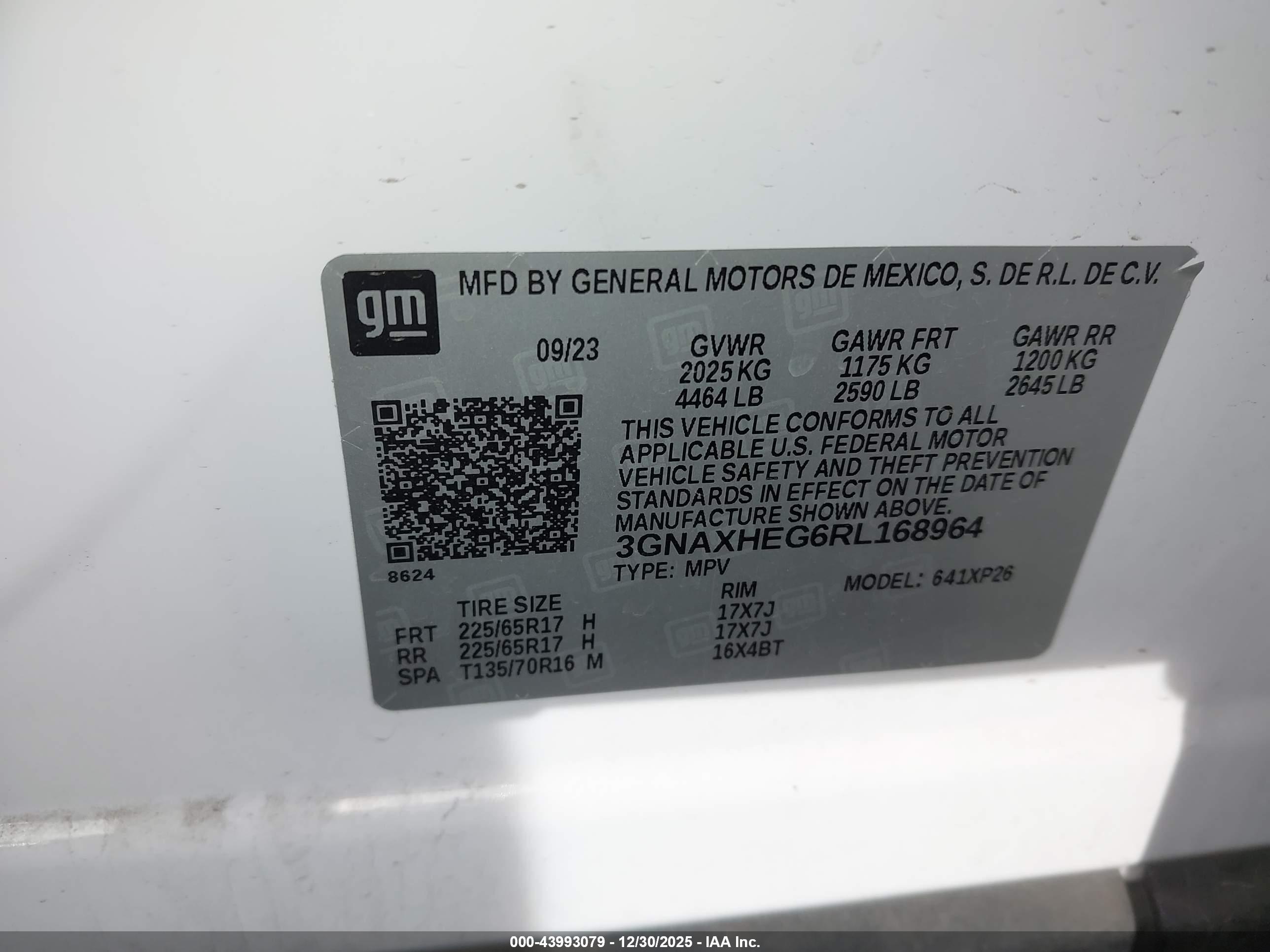 CHEVROLET EQUINOX image 9