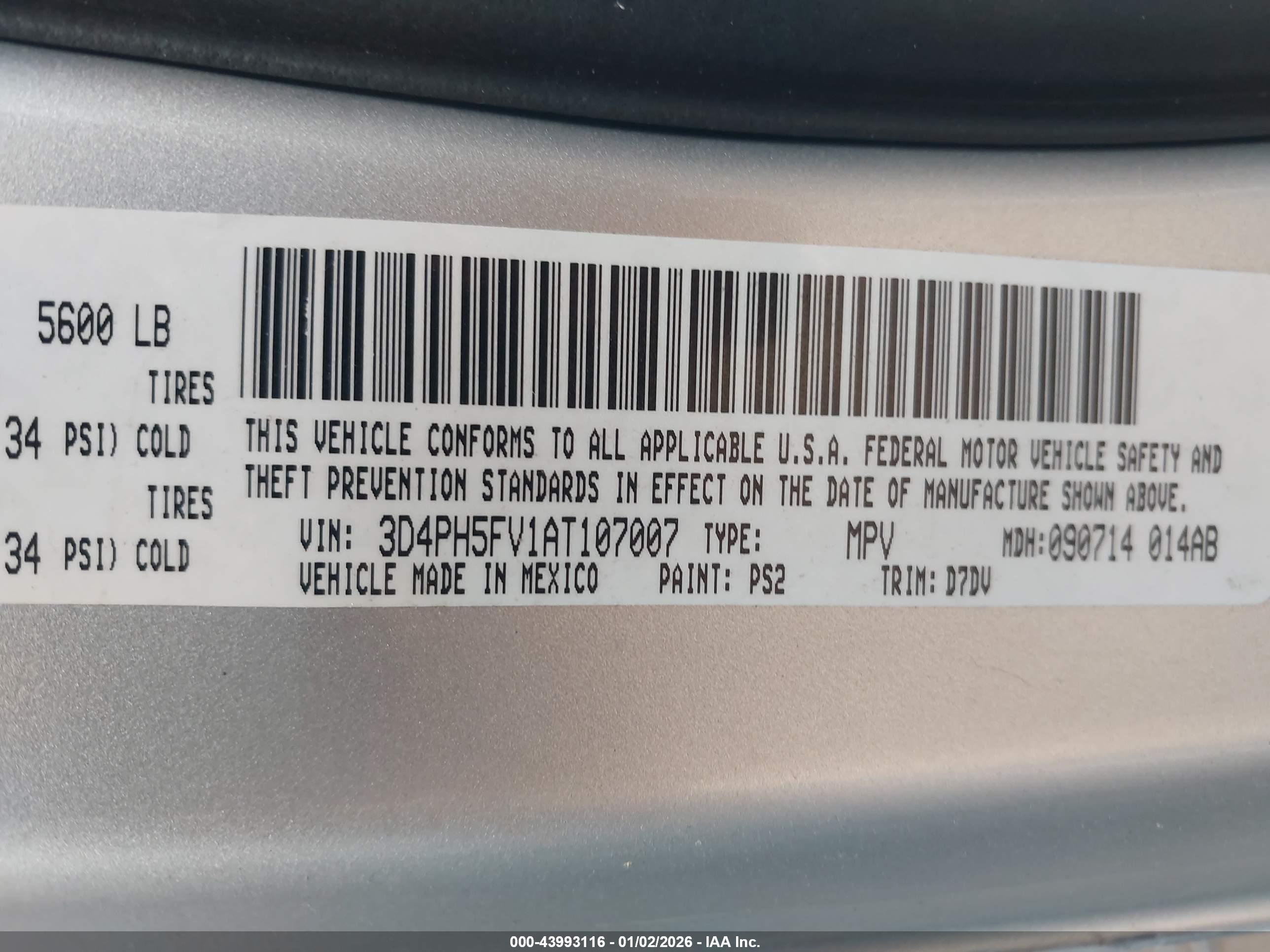 DODGE JOURNEY image 9