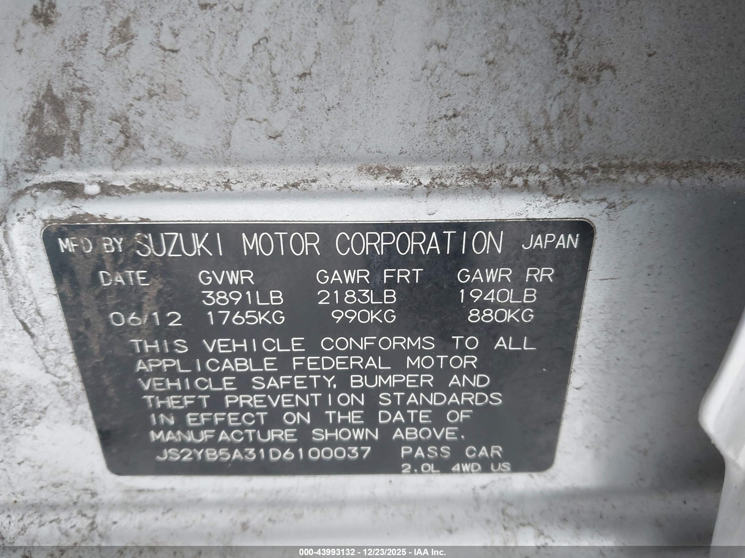 SUZUKI SX4 image 9