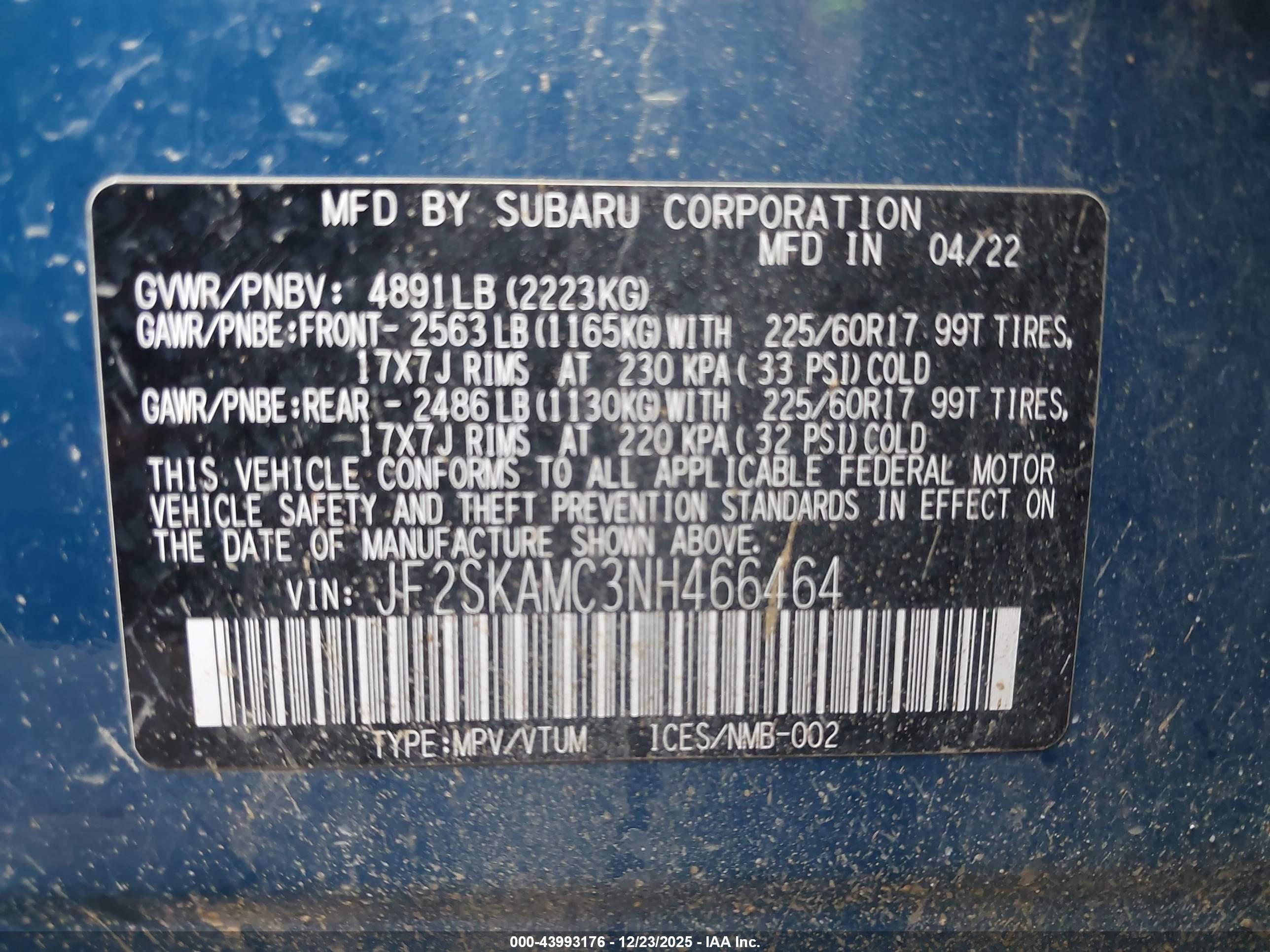 SUBARU FORESTER image 9