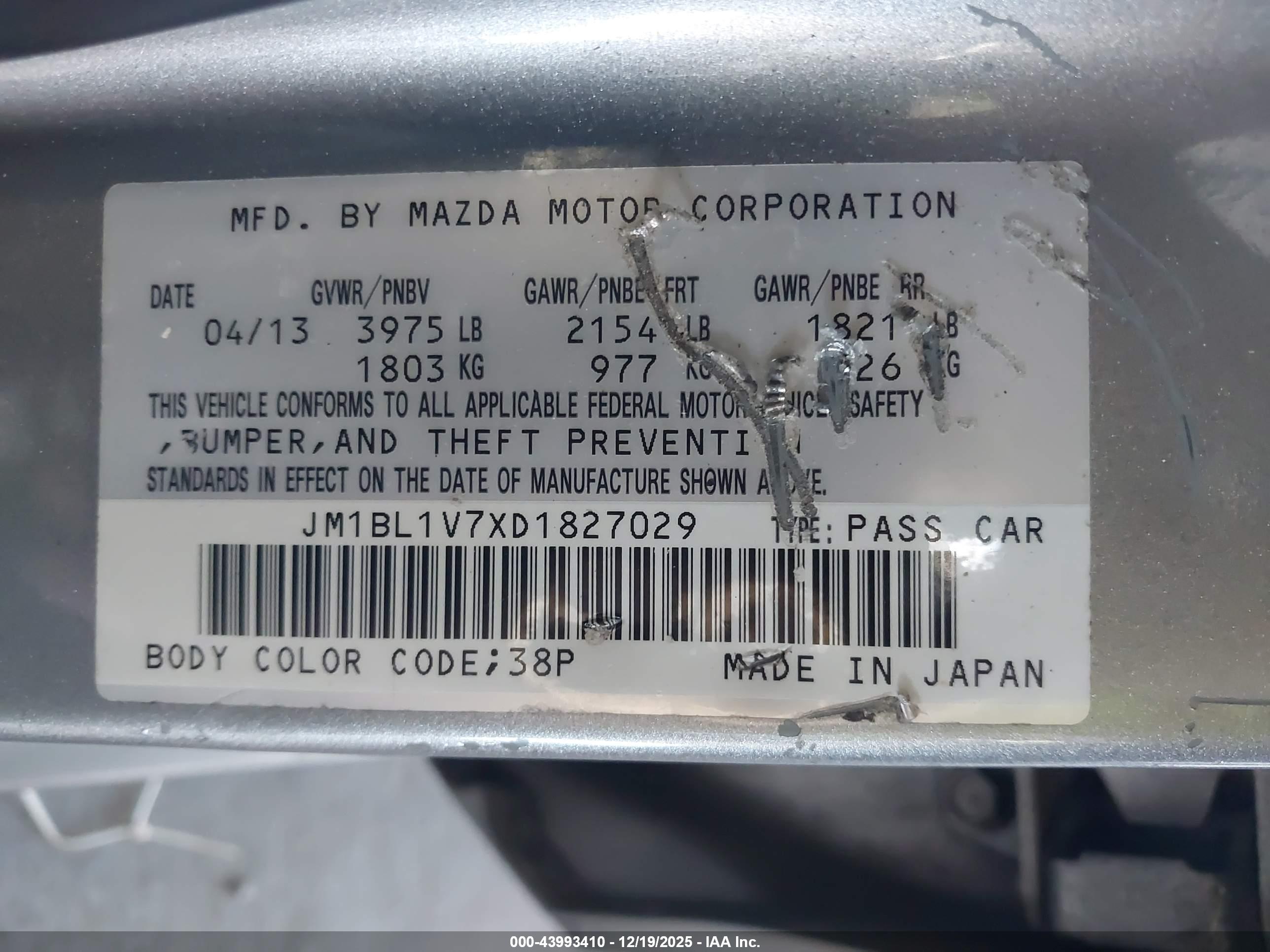 MAZDA MAZDA3 image 9