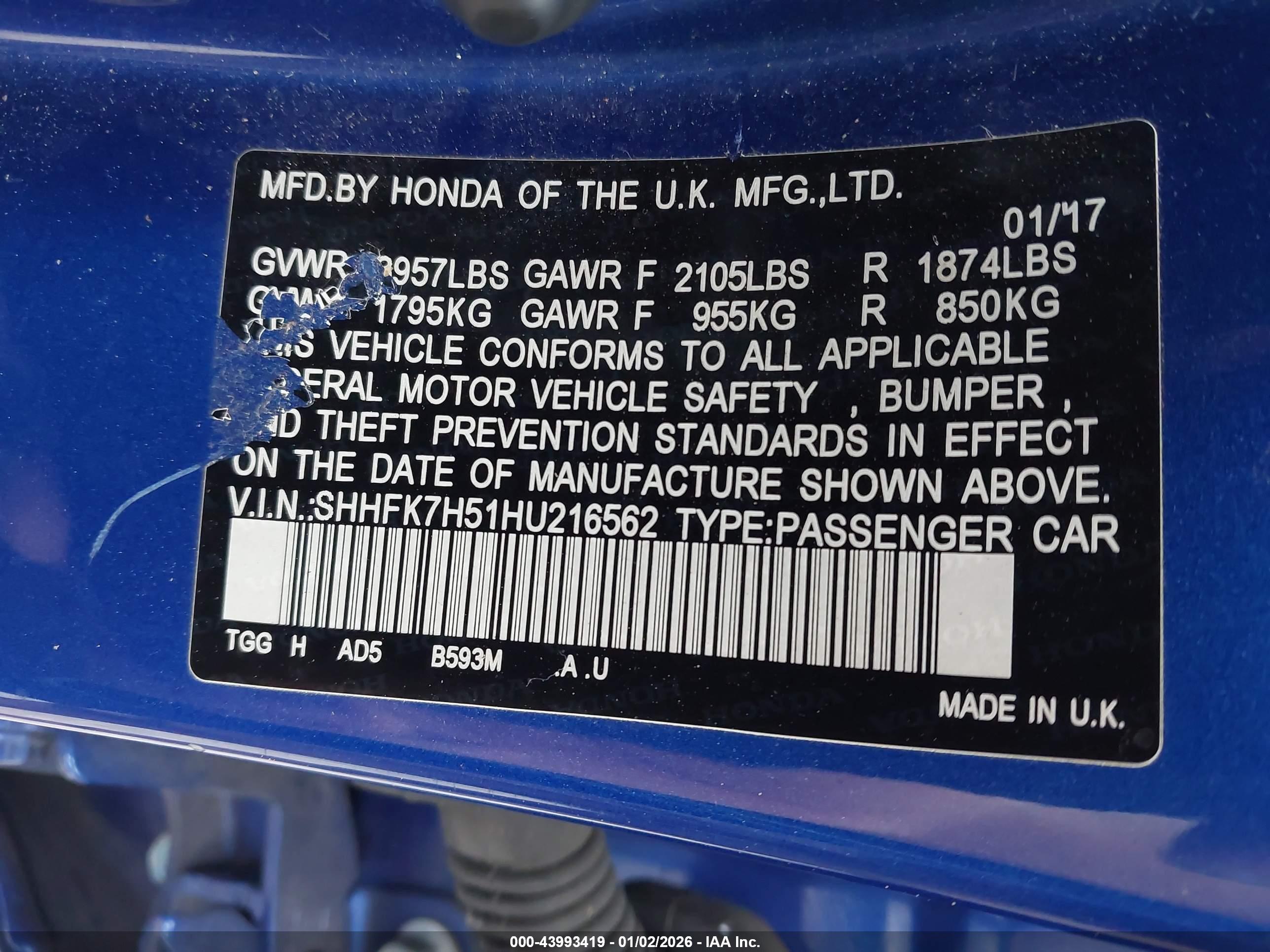 HONDA CIVIC image 9