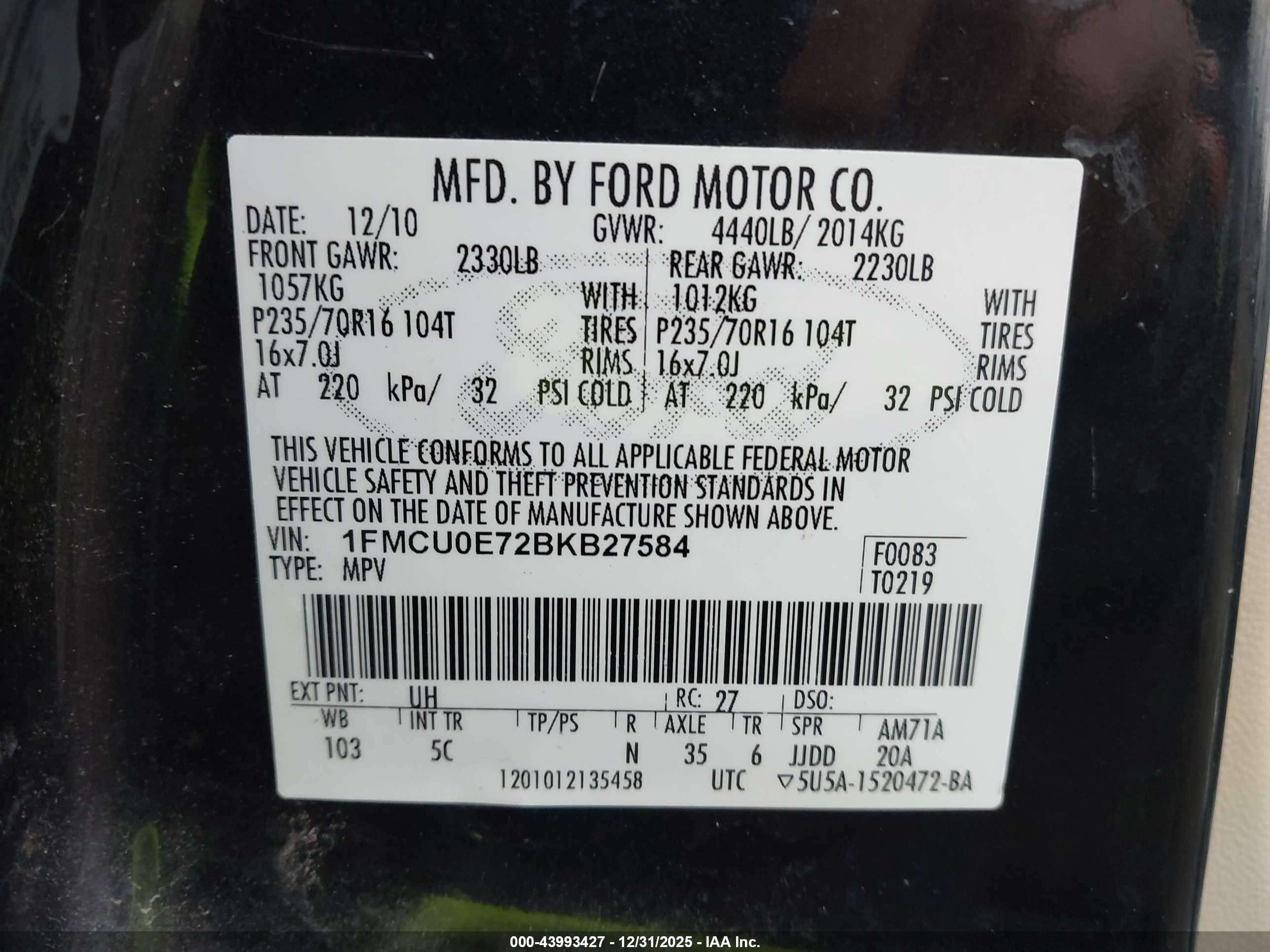 FORD ESCAPE image 9