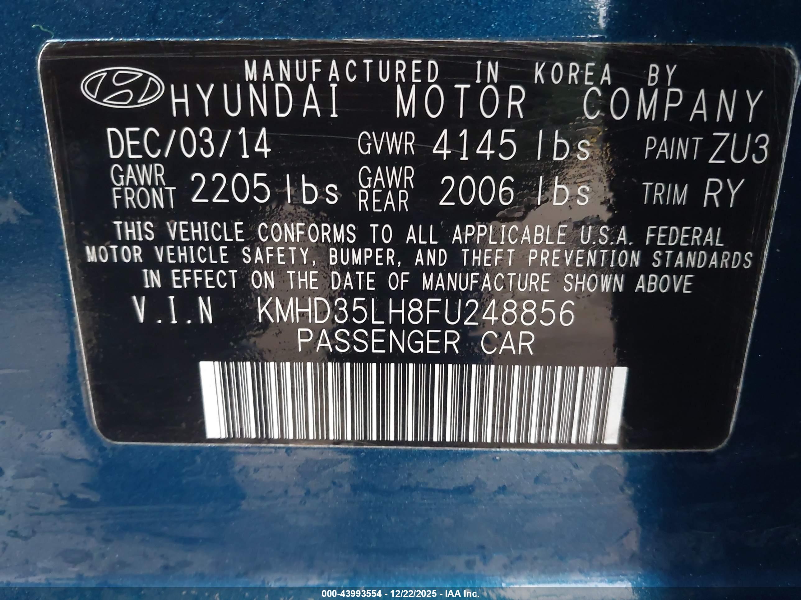 HYUNDAI ELANTRA image 9